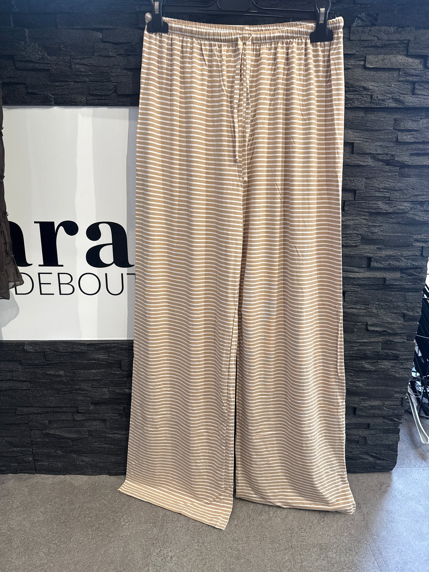 STOFFHOSE -1456- BEIGE - Sarahs Modeboutique