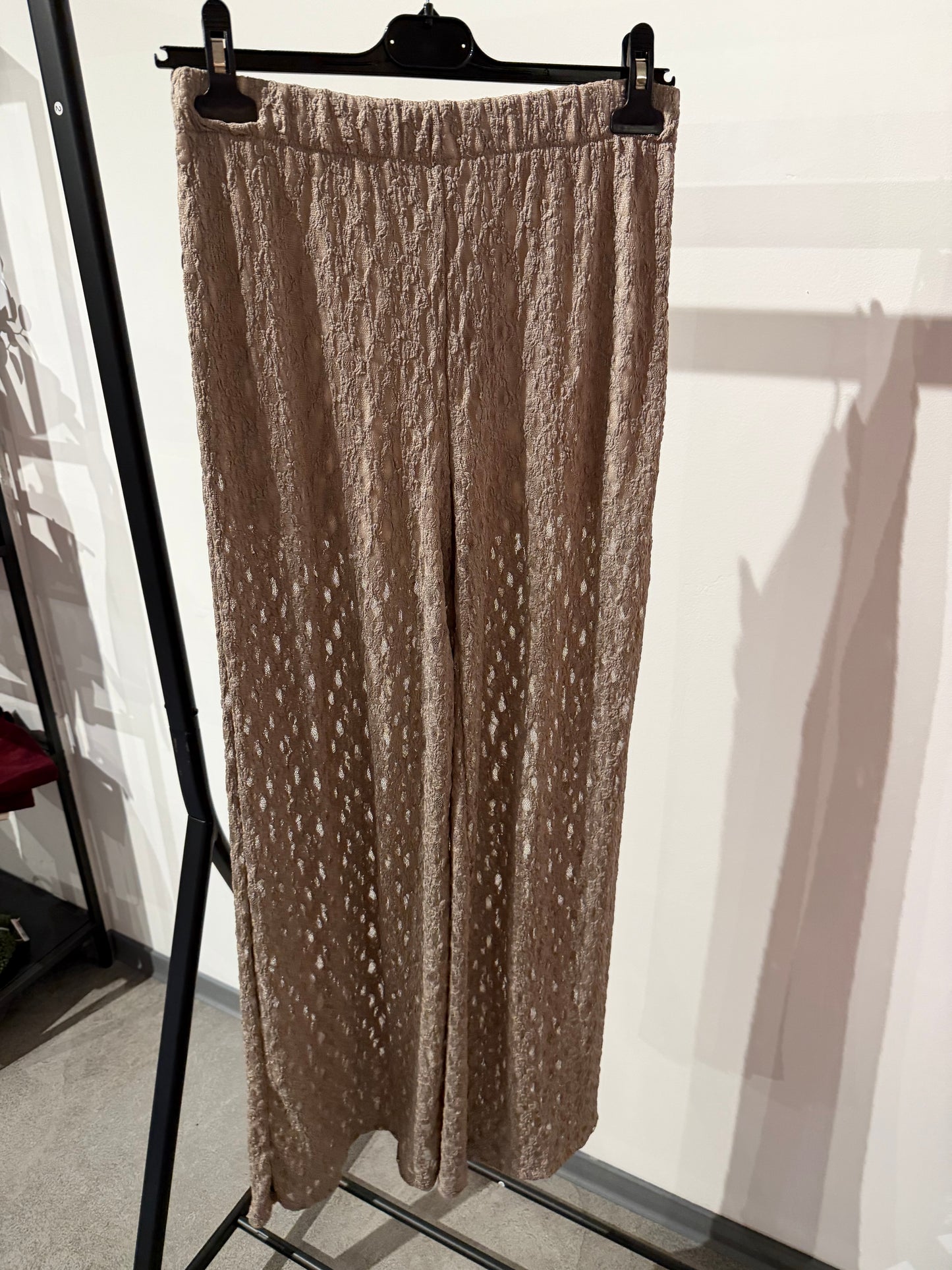 Hose -1414- taupe - Sarahs Modeboutique