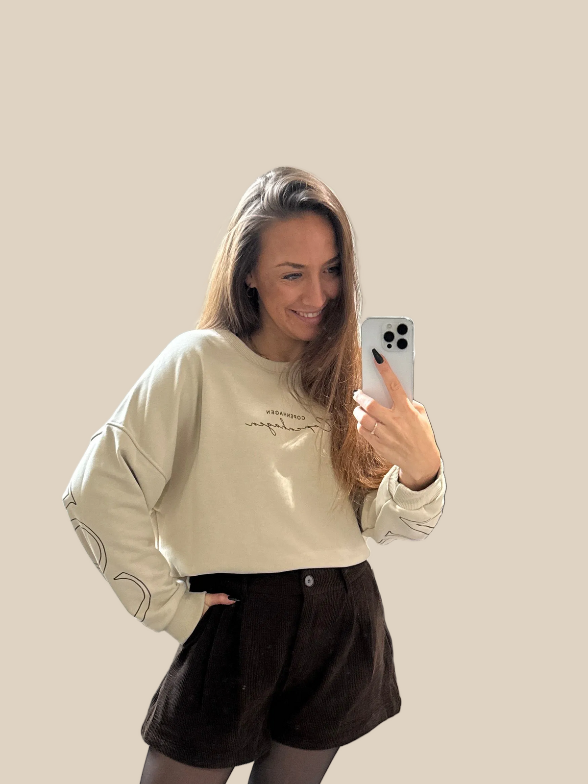 PULLOVER COPENHAGEN -9003- BEIGE