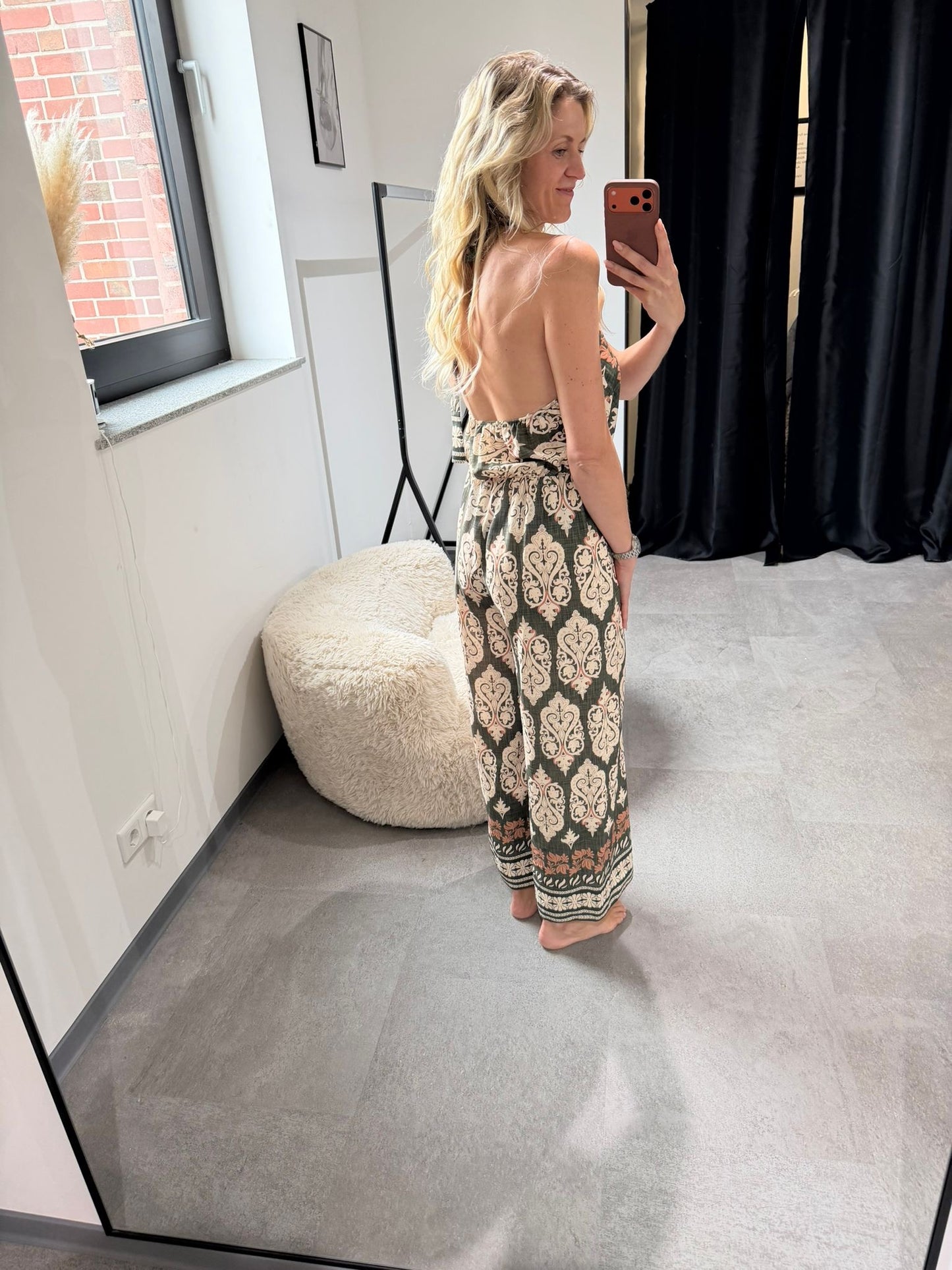 JUMPSUIT -1795- KHAKI - Sarahs Modeboutique
