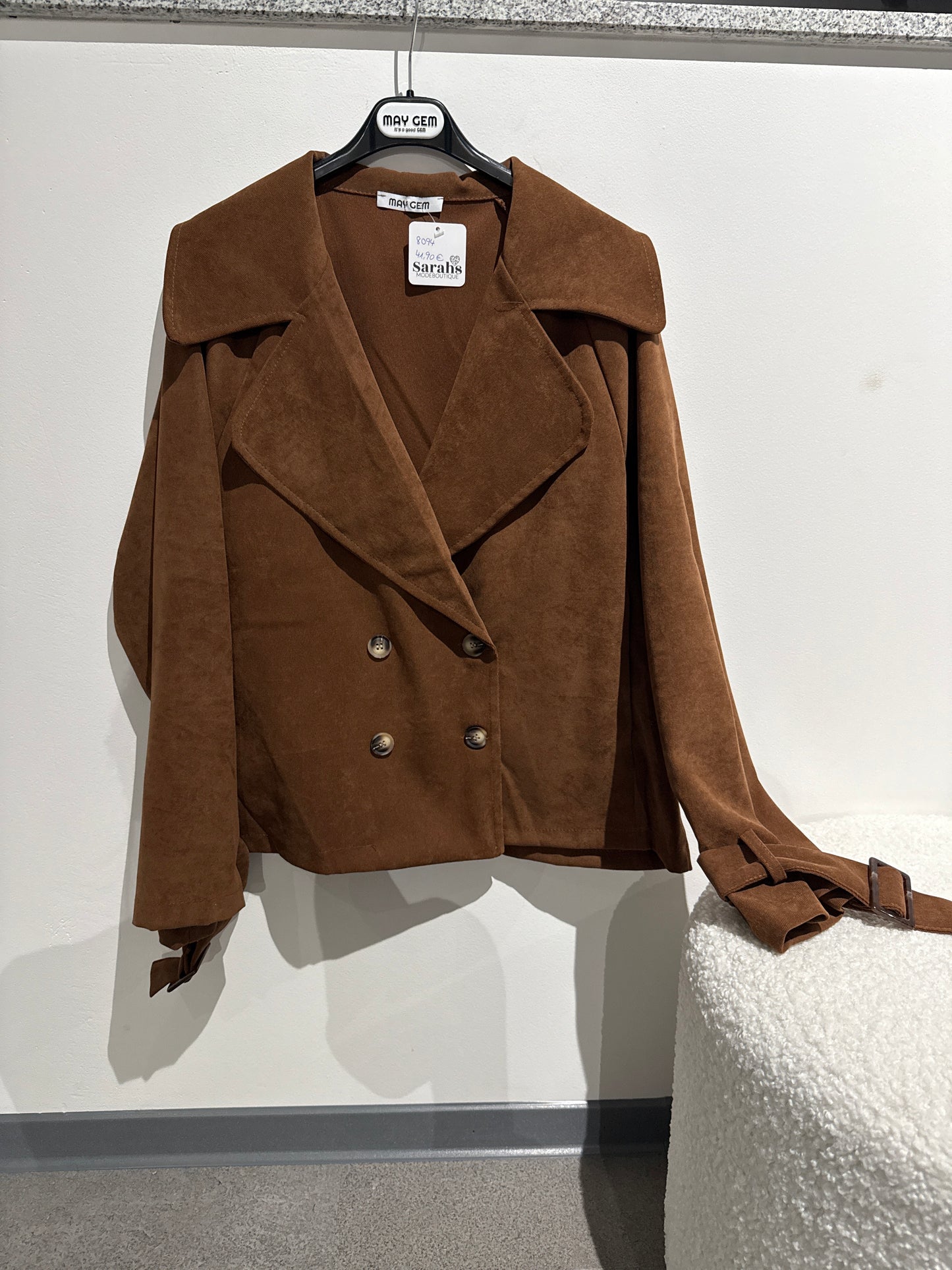 Jacke -8094- dunkelbraun