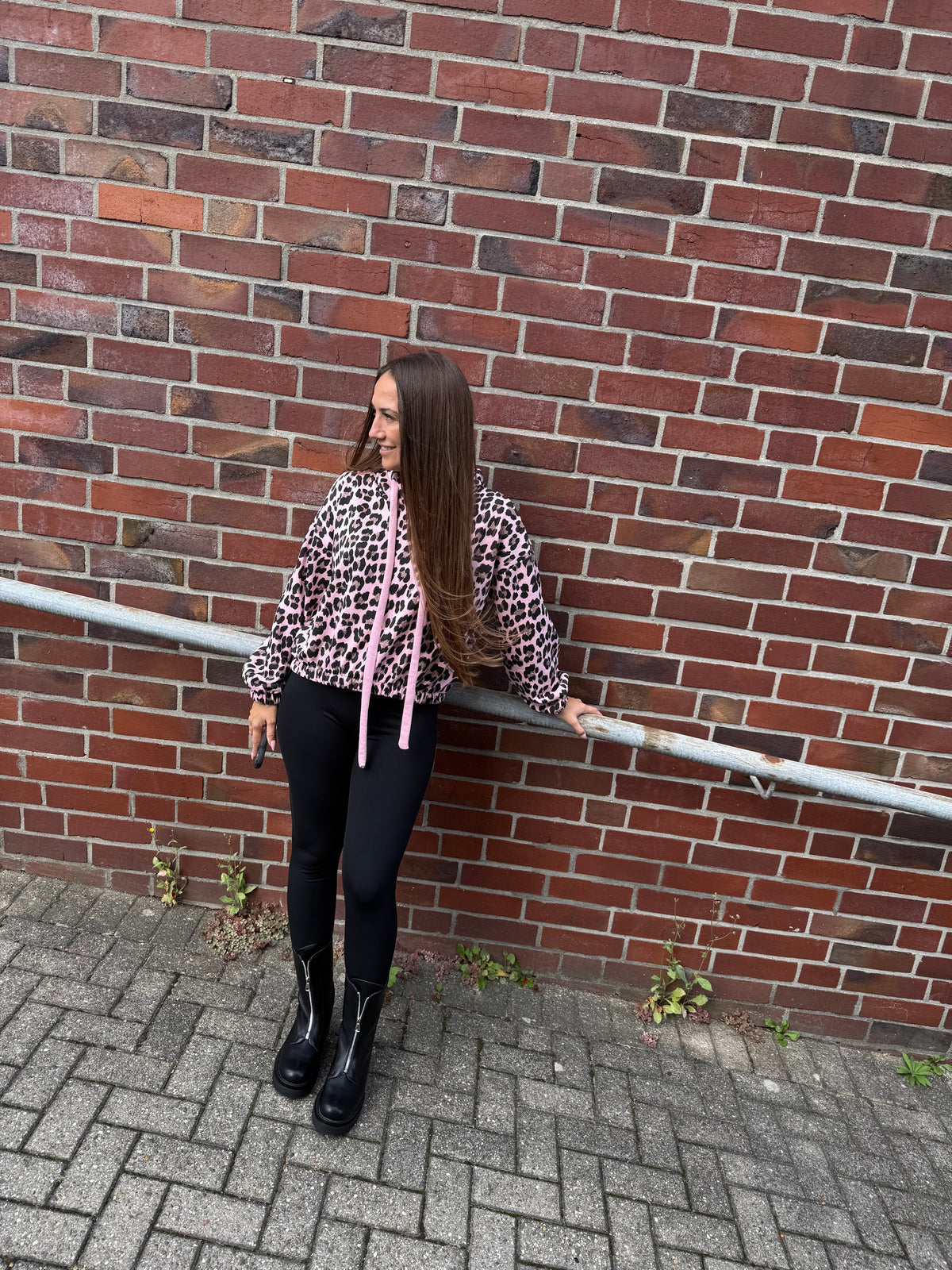 LEO HOODIE -9988- ROSA