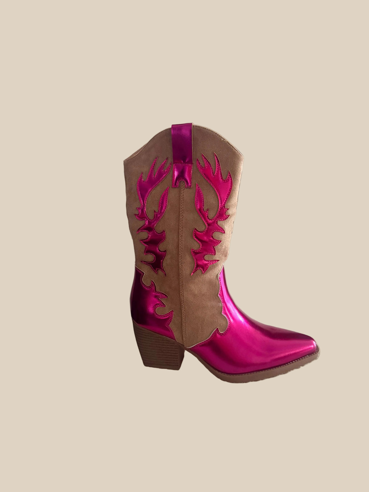 BOOTS -6663- PINK - Sarahs Modeboutique