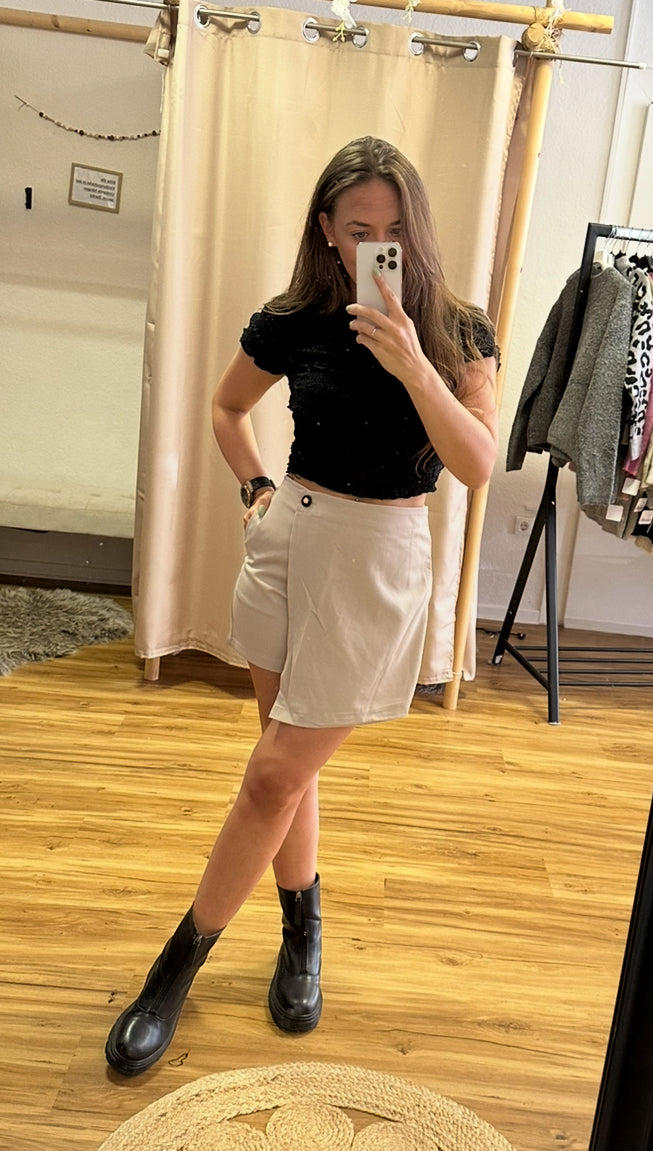 Hosenrock beige -1583- - Sarahs Modeboutique