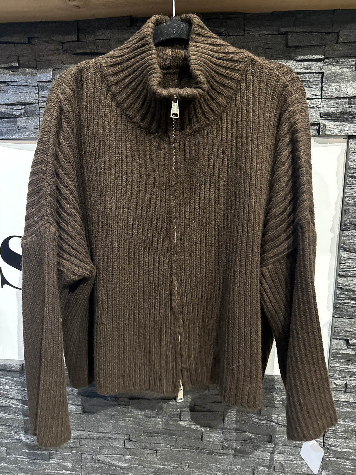 ZIPPER -8847- BRAUN