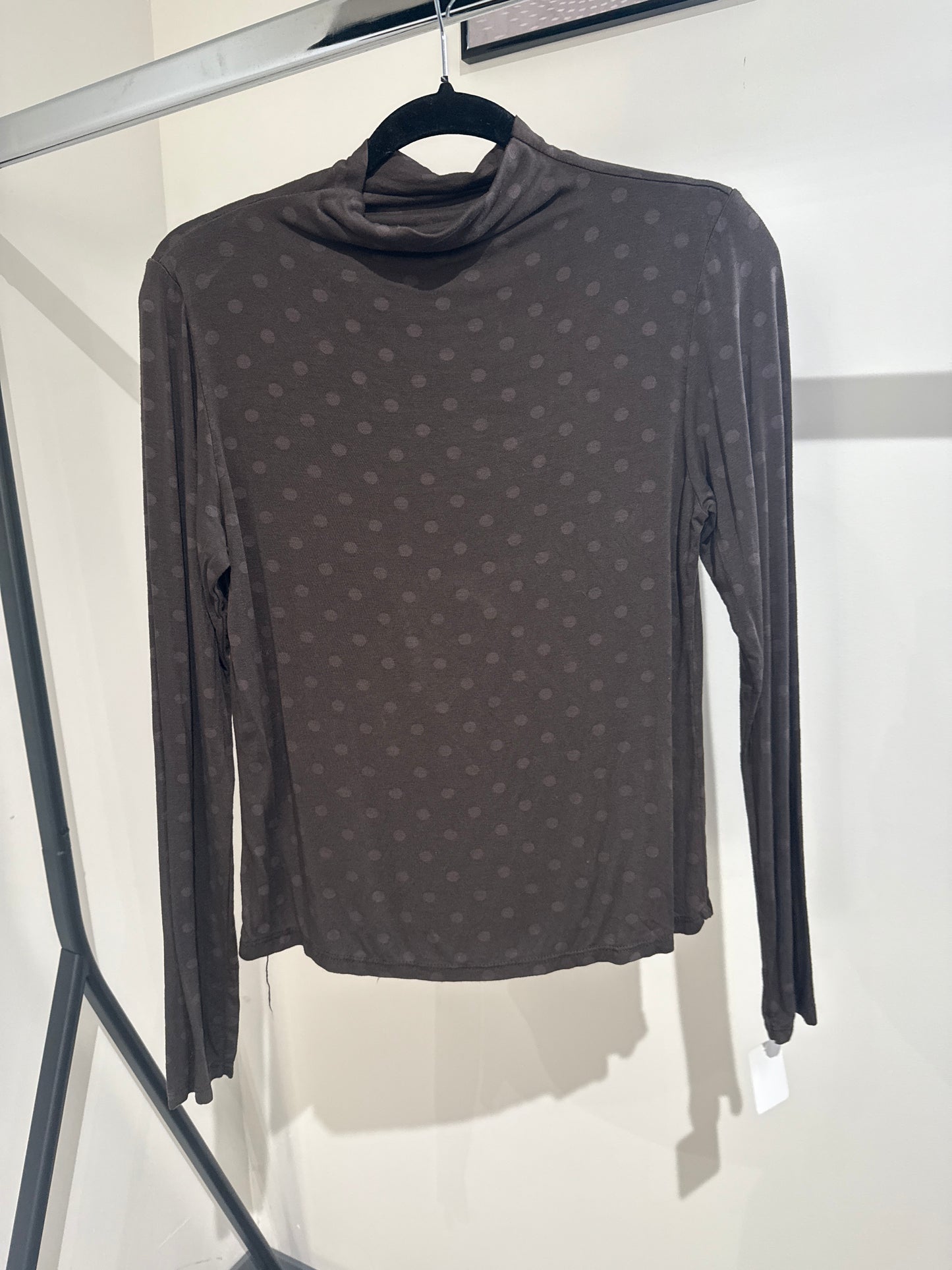 Shirt langarm mit Punkten -3454-
