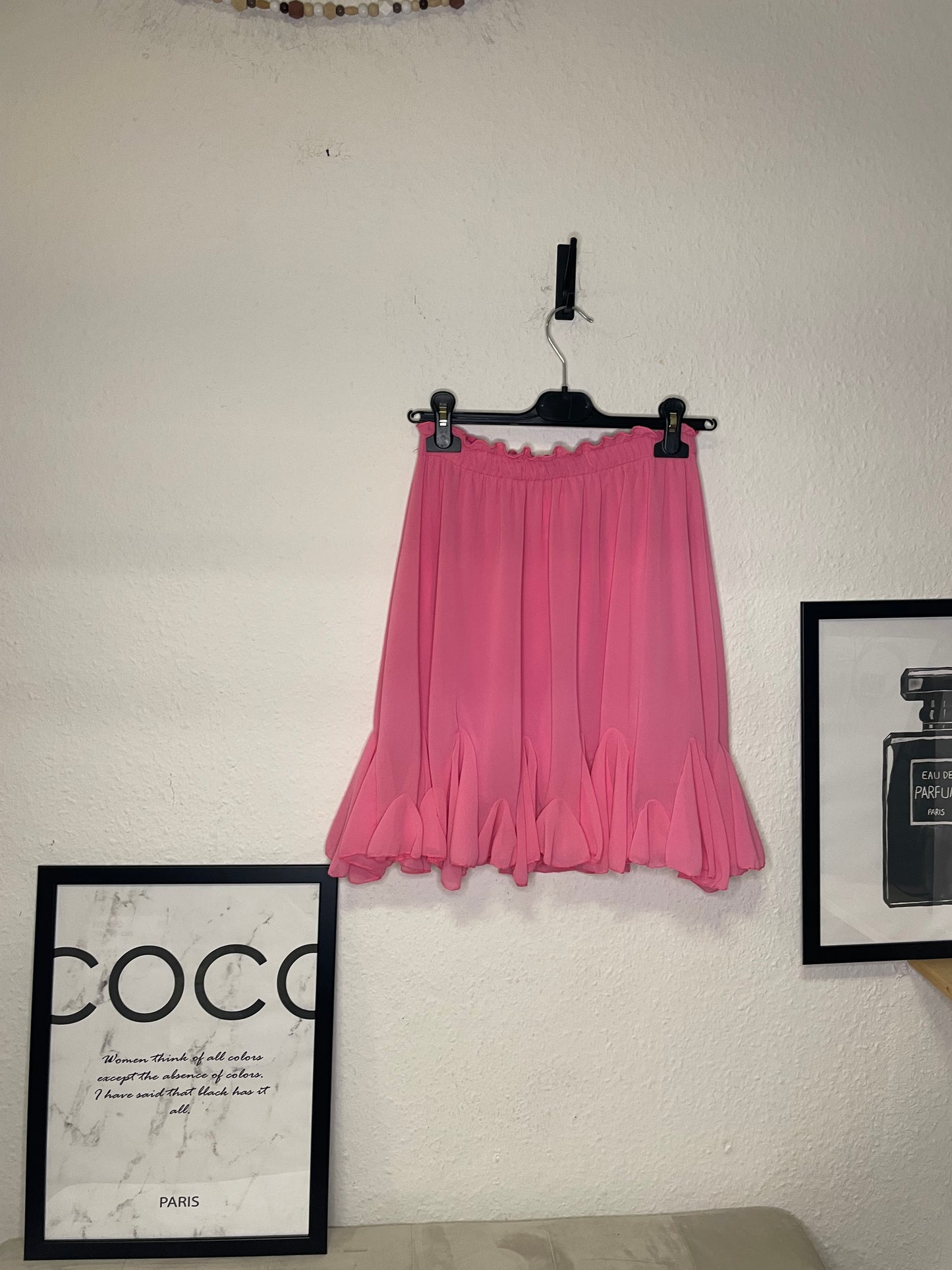 Rock Volant -9511- Pink - Sarahs Modeboutique