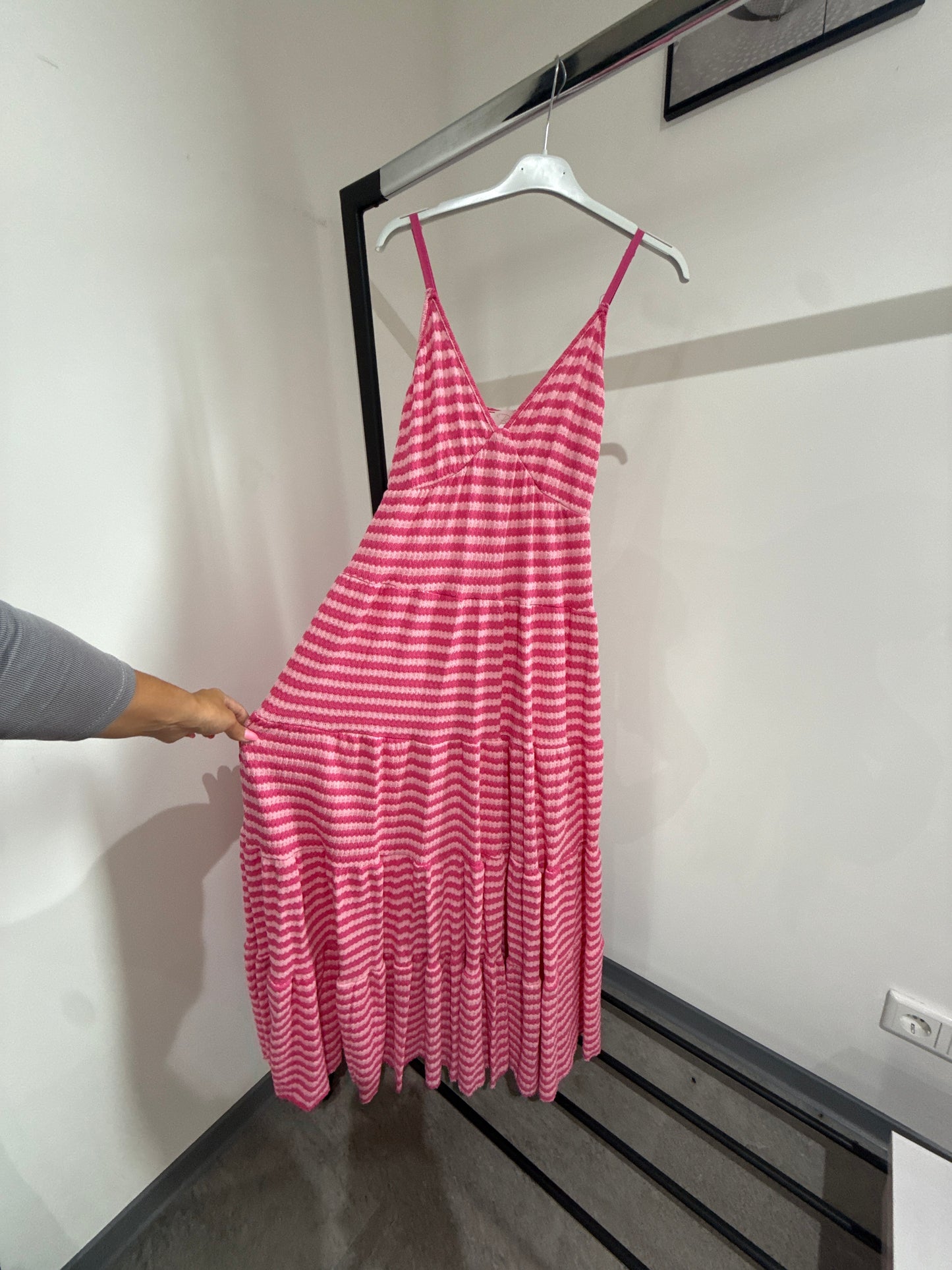 STRICKKLEID -5568- PINK/ROSA