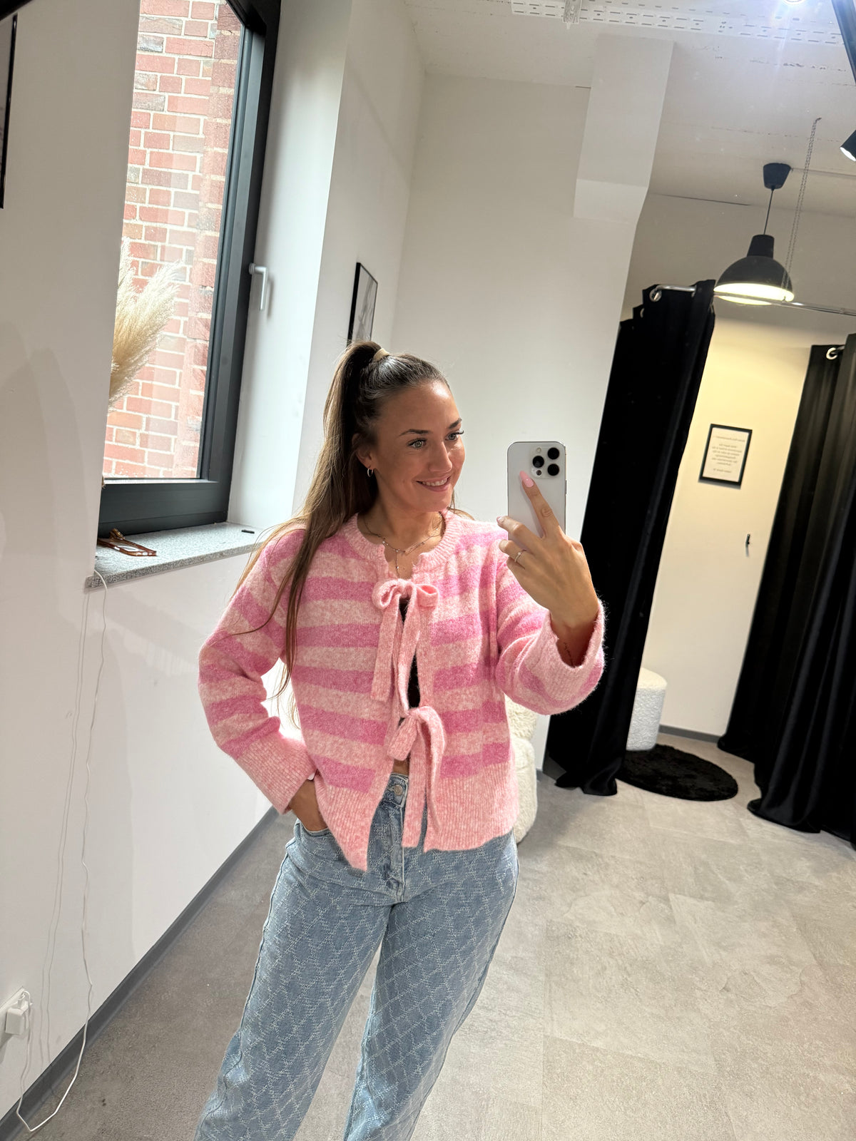 STRICKJACKE -3227- PINK