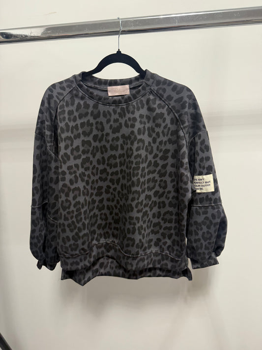 LEO PULLOVER -4557- GRAU - Sarahs Modeboutique