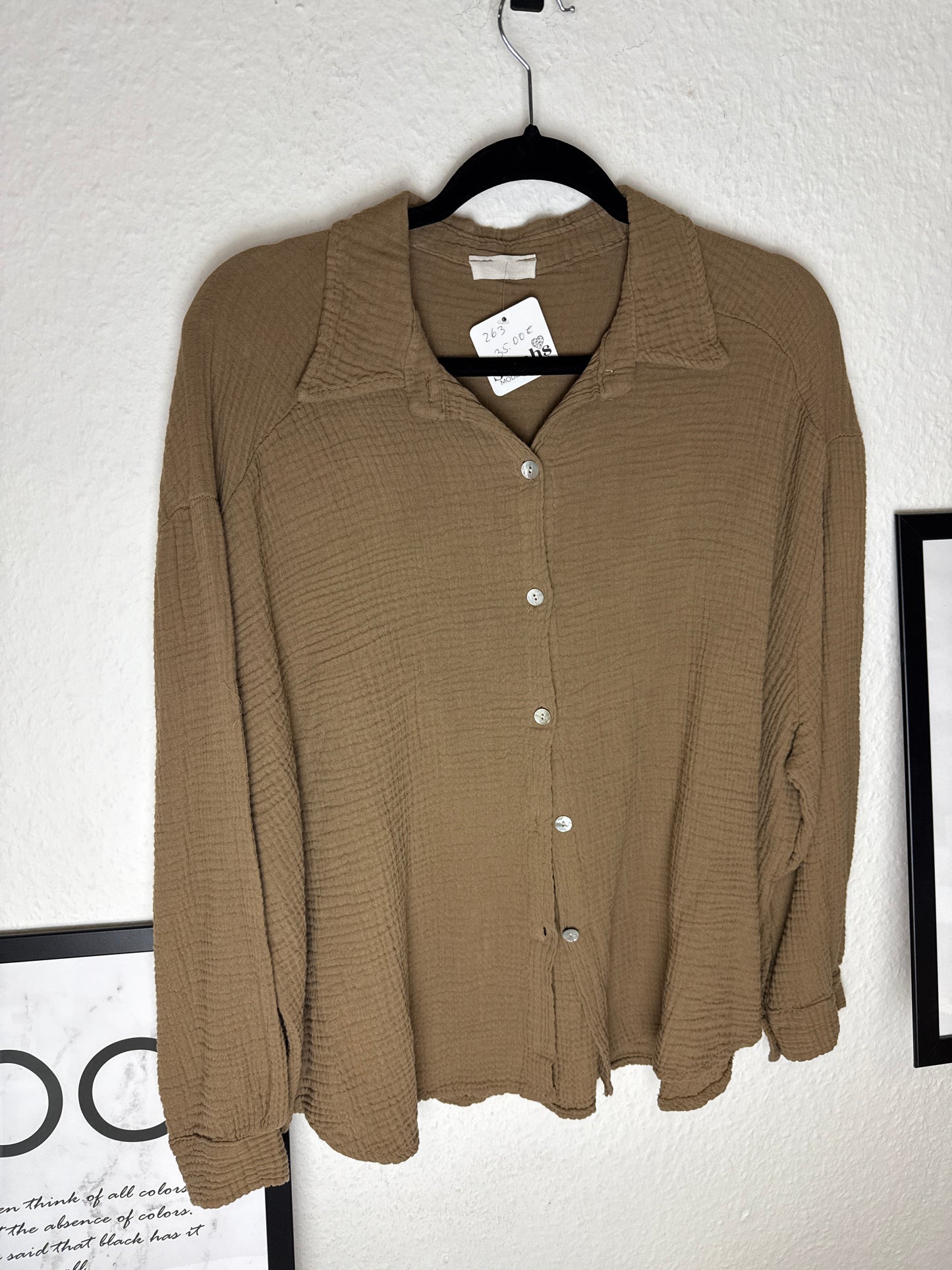 Musselinbluse -263-