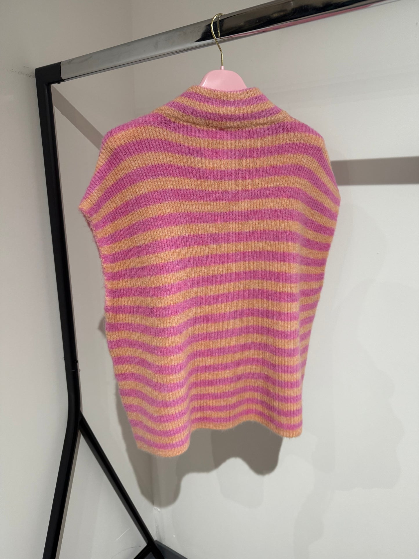 STRICKWESTE -1472- PINK/APRICO - Sarahs Modeboutique