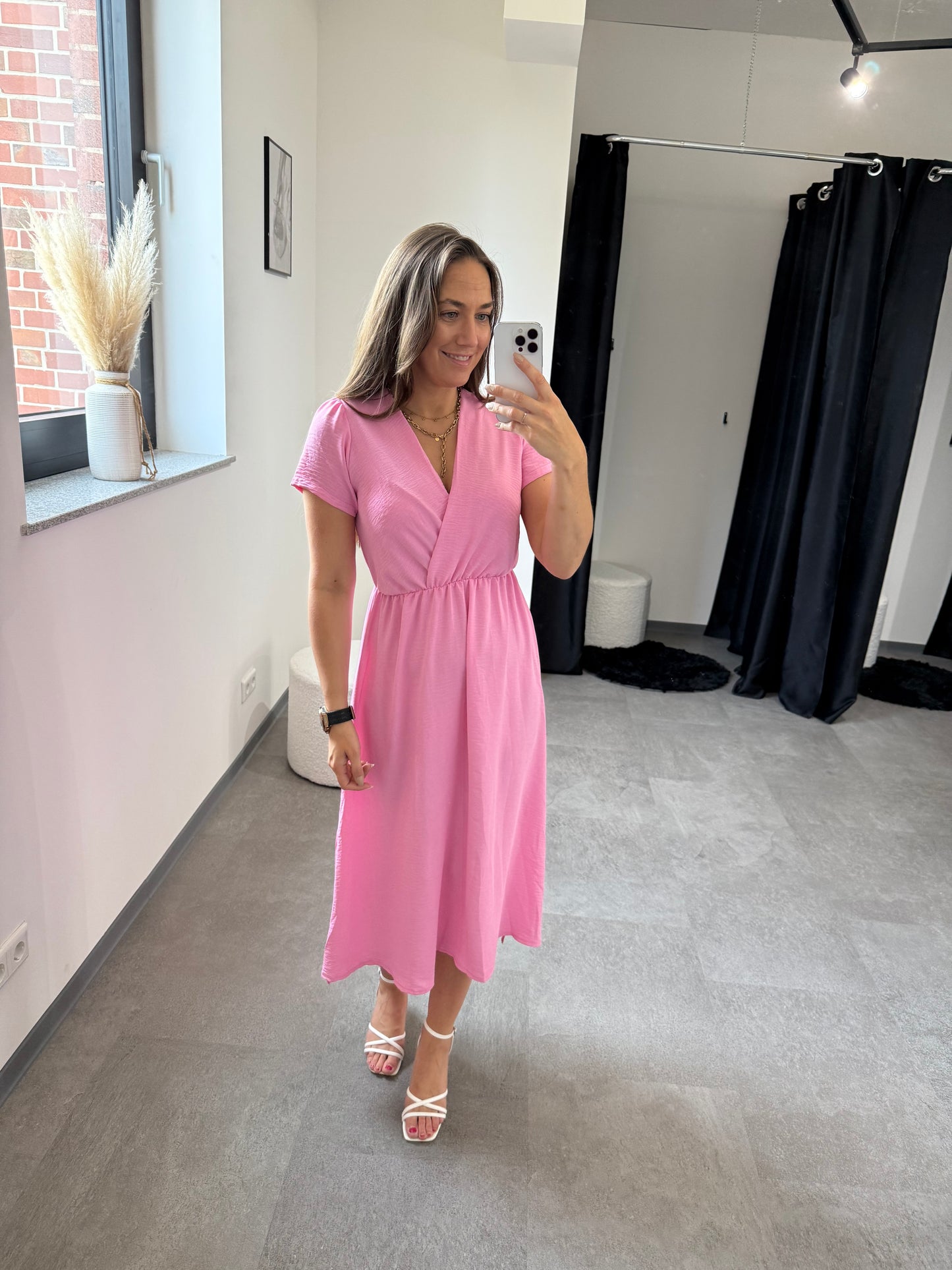 Kleid -3915- Pink