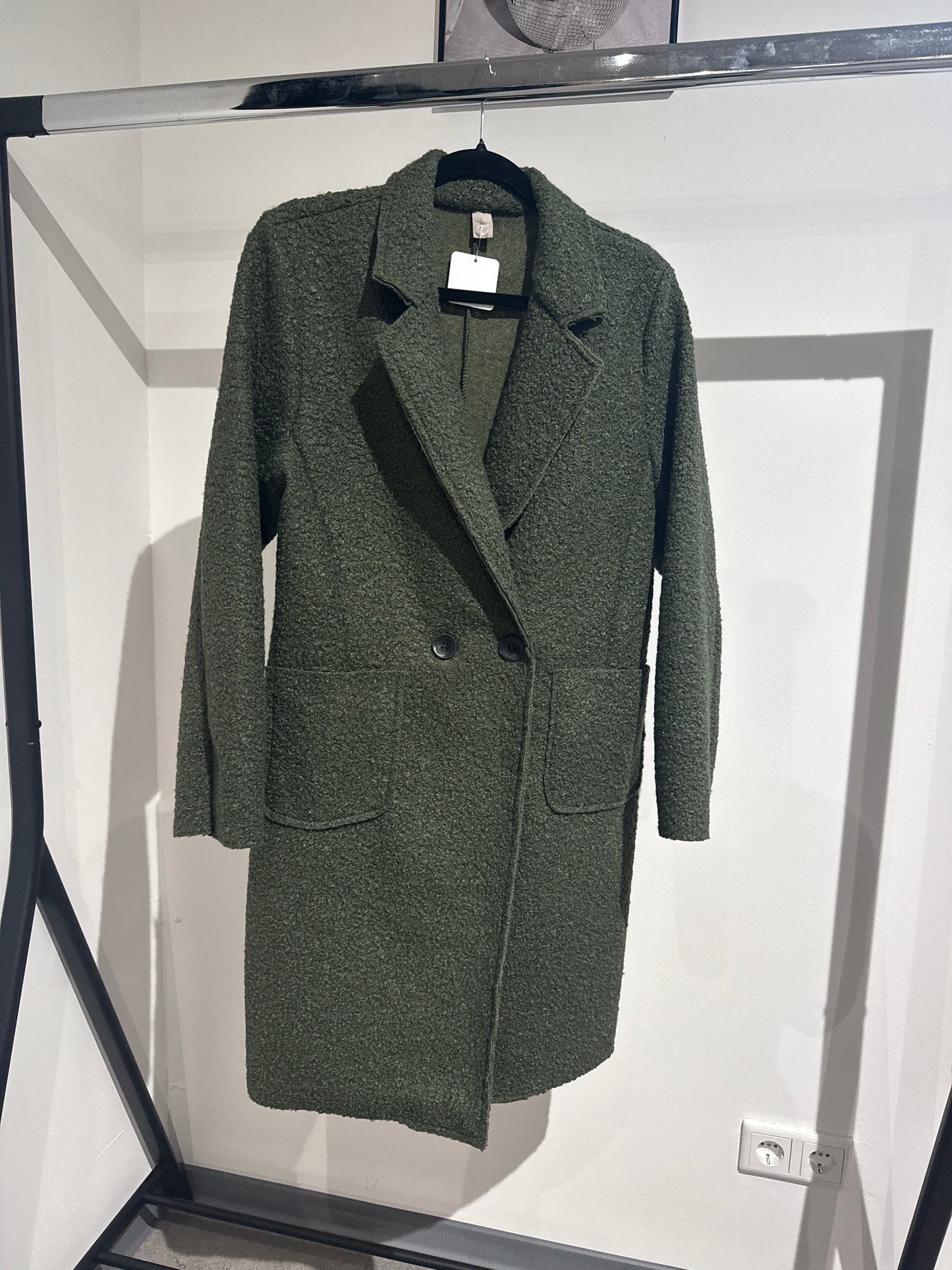 Mantel -3462- khaki
