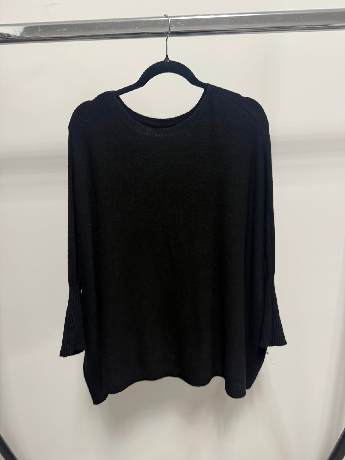 OVERZISE PULLOVER -9006- SCHWARZ - Sarahs Modeboutique
