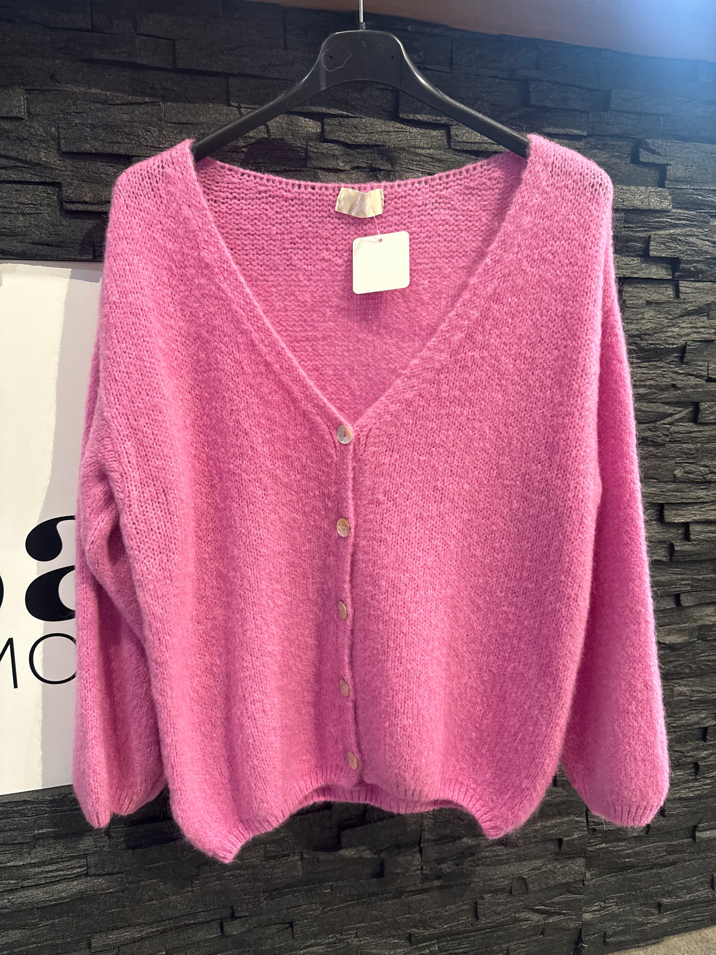 STRICKJACKE -6658- PINK