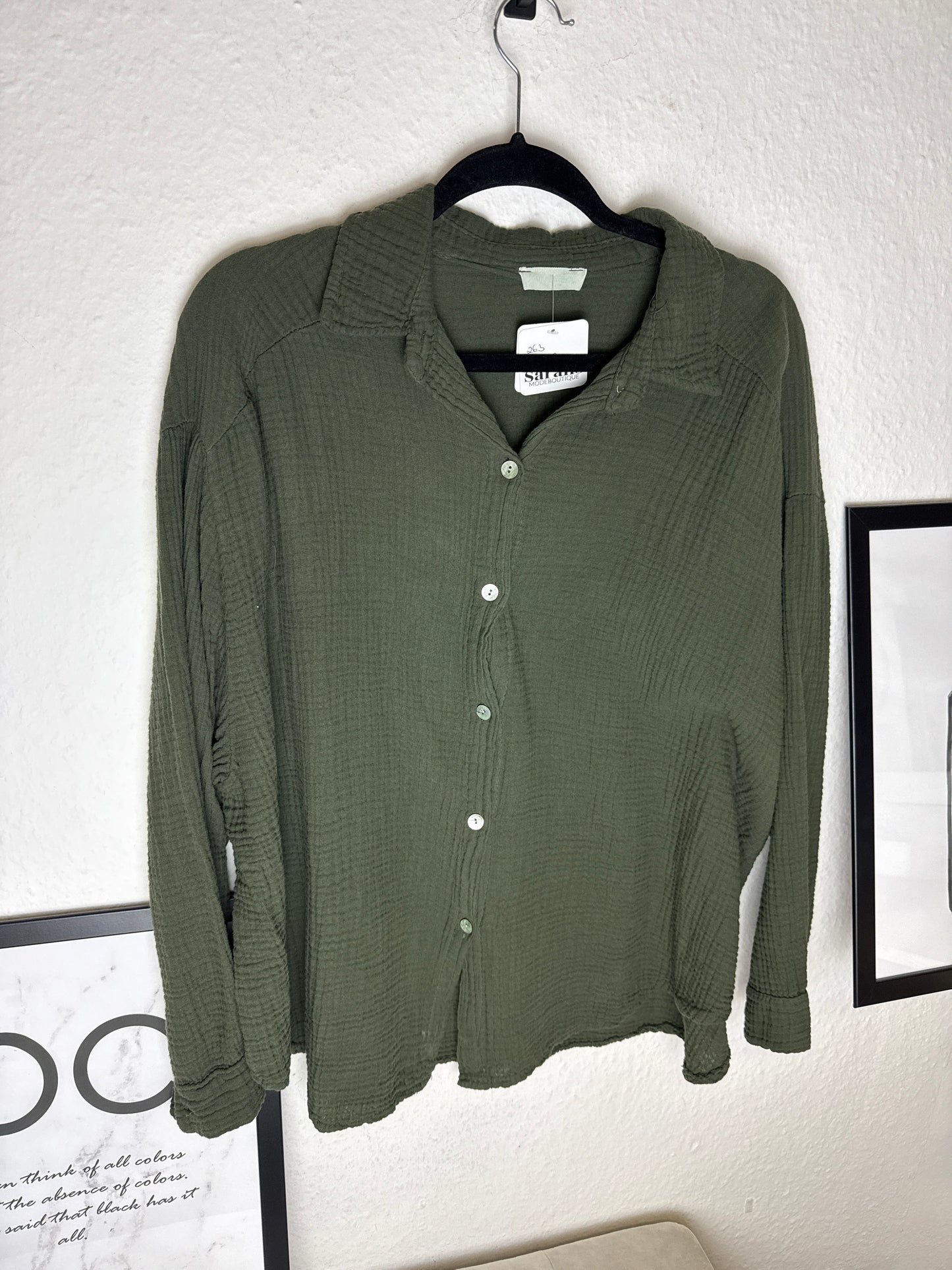Musselinbluse -263-