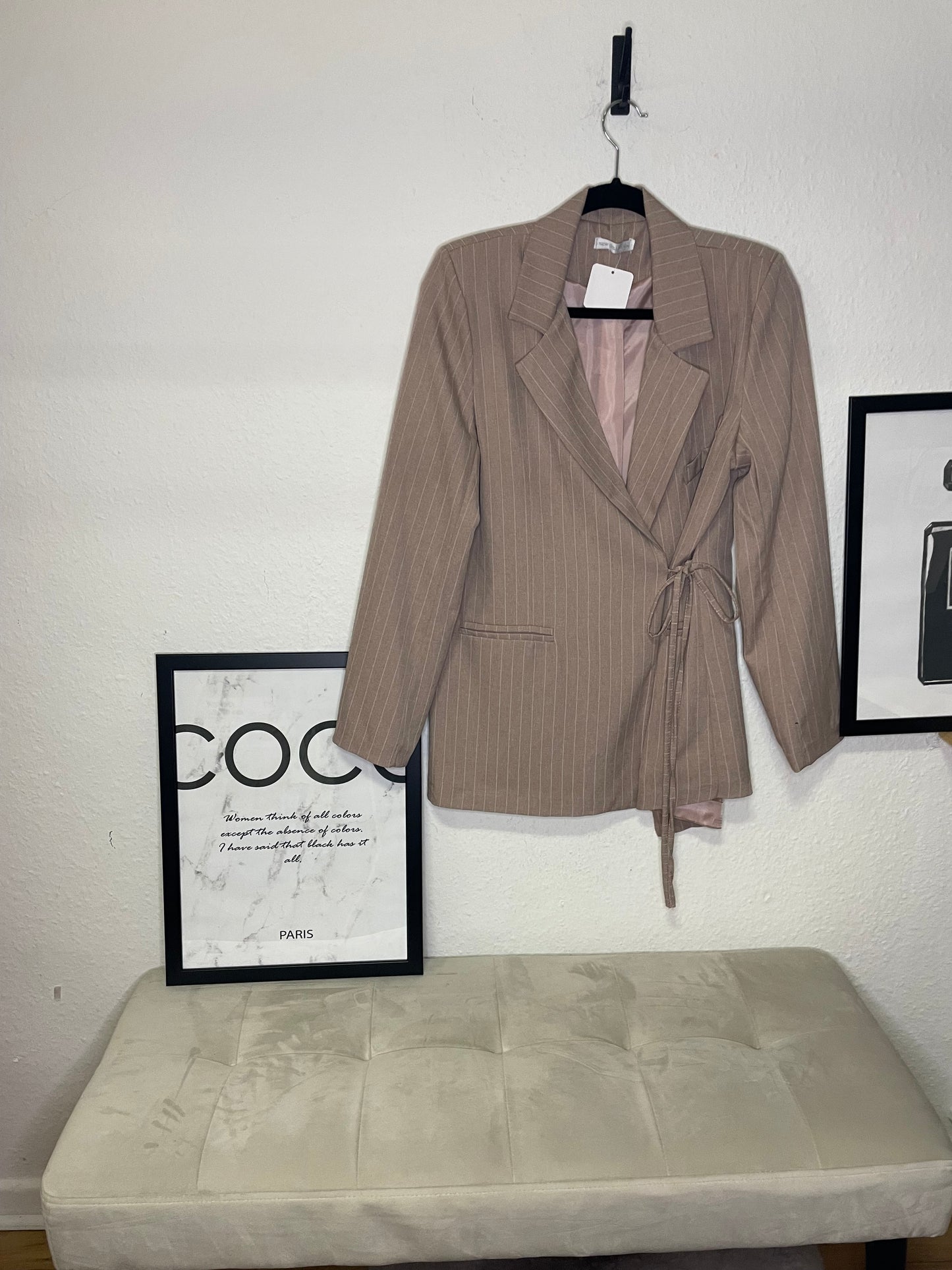 Wickelblazer altrosa -1994- - Sarahs Modeboutique