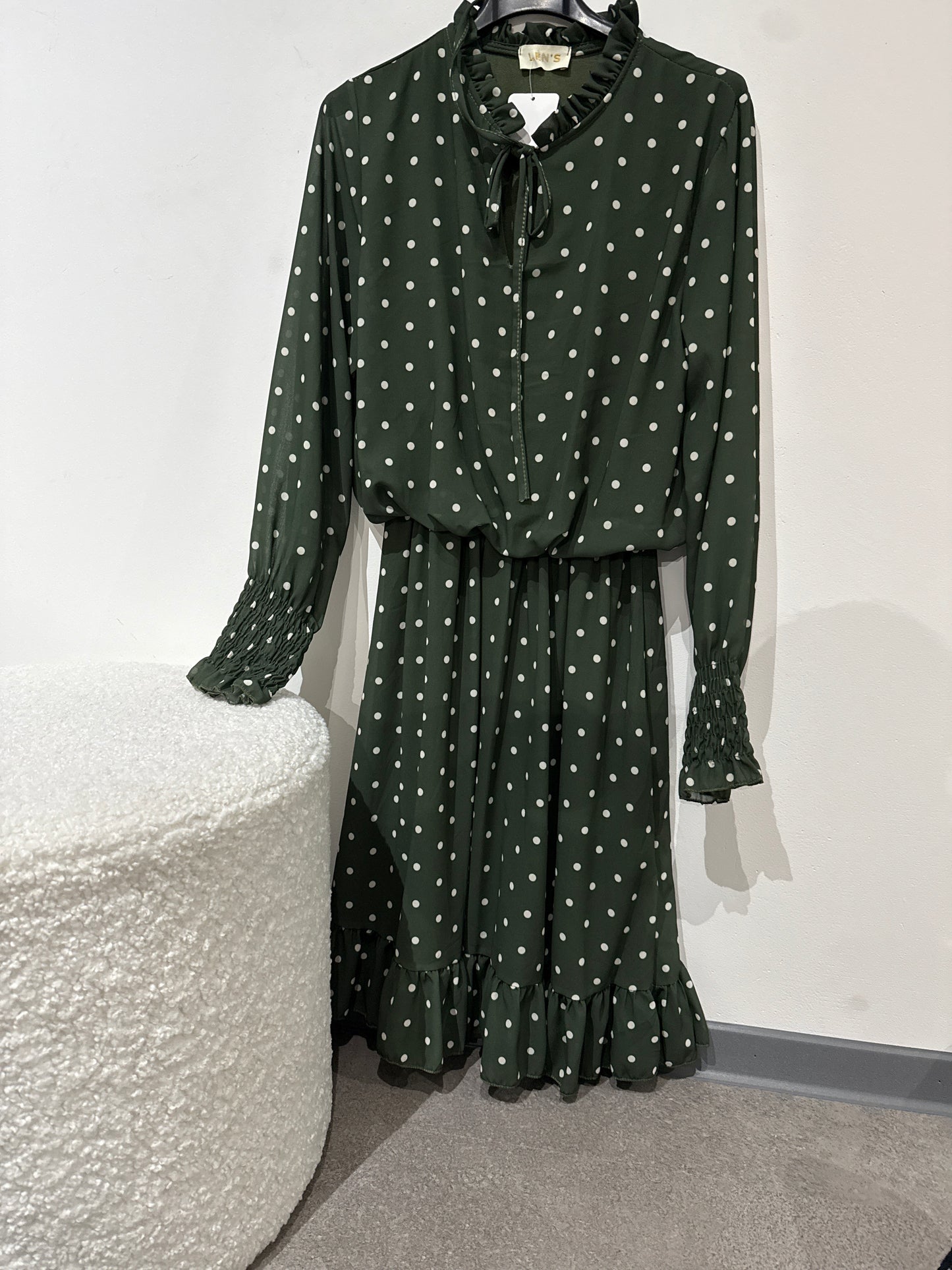 Kleid -1798- Khaki - Sarahs Modeboutique