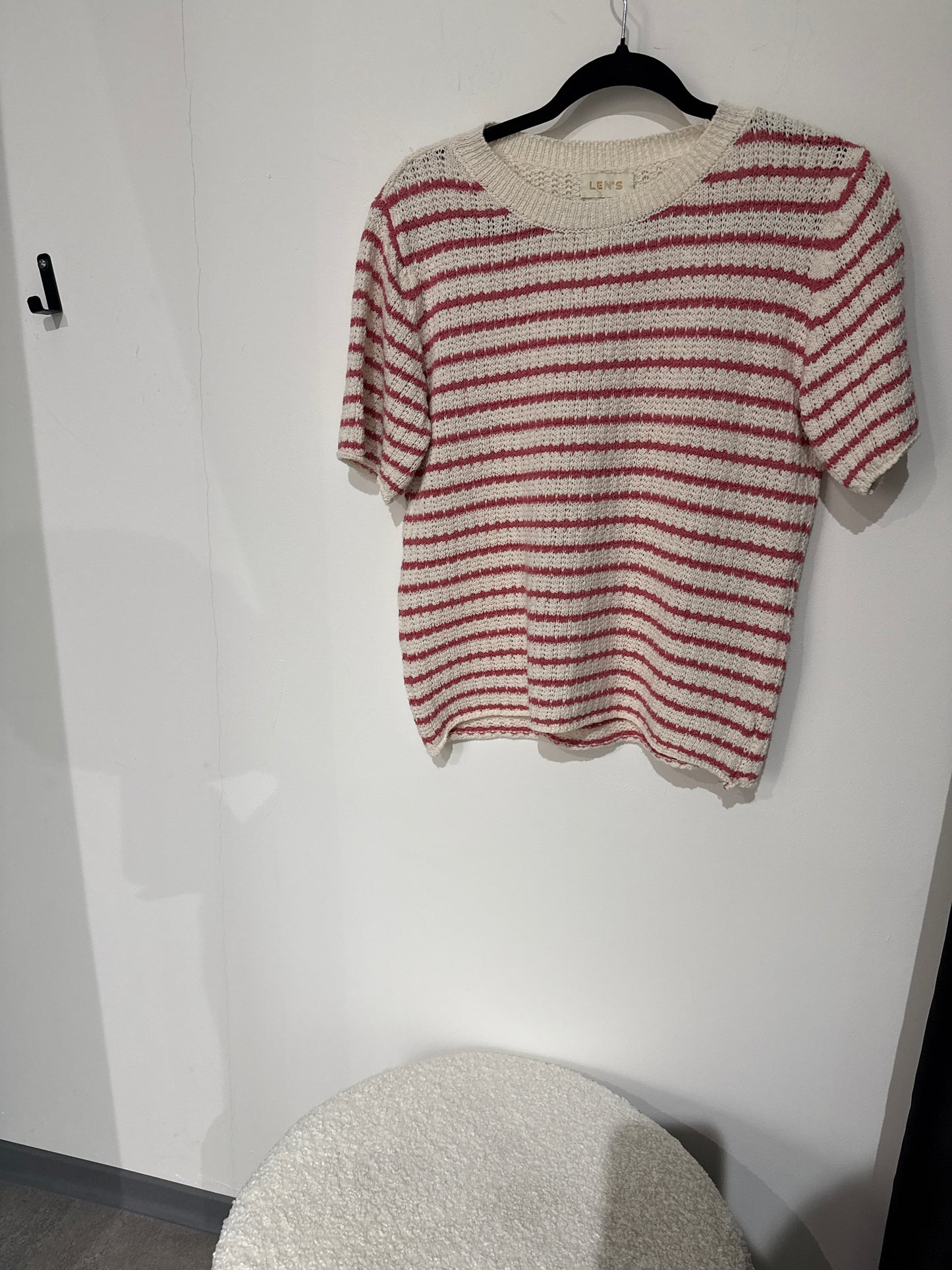 Strickshirt -4439- rot