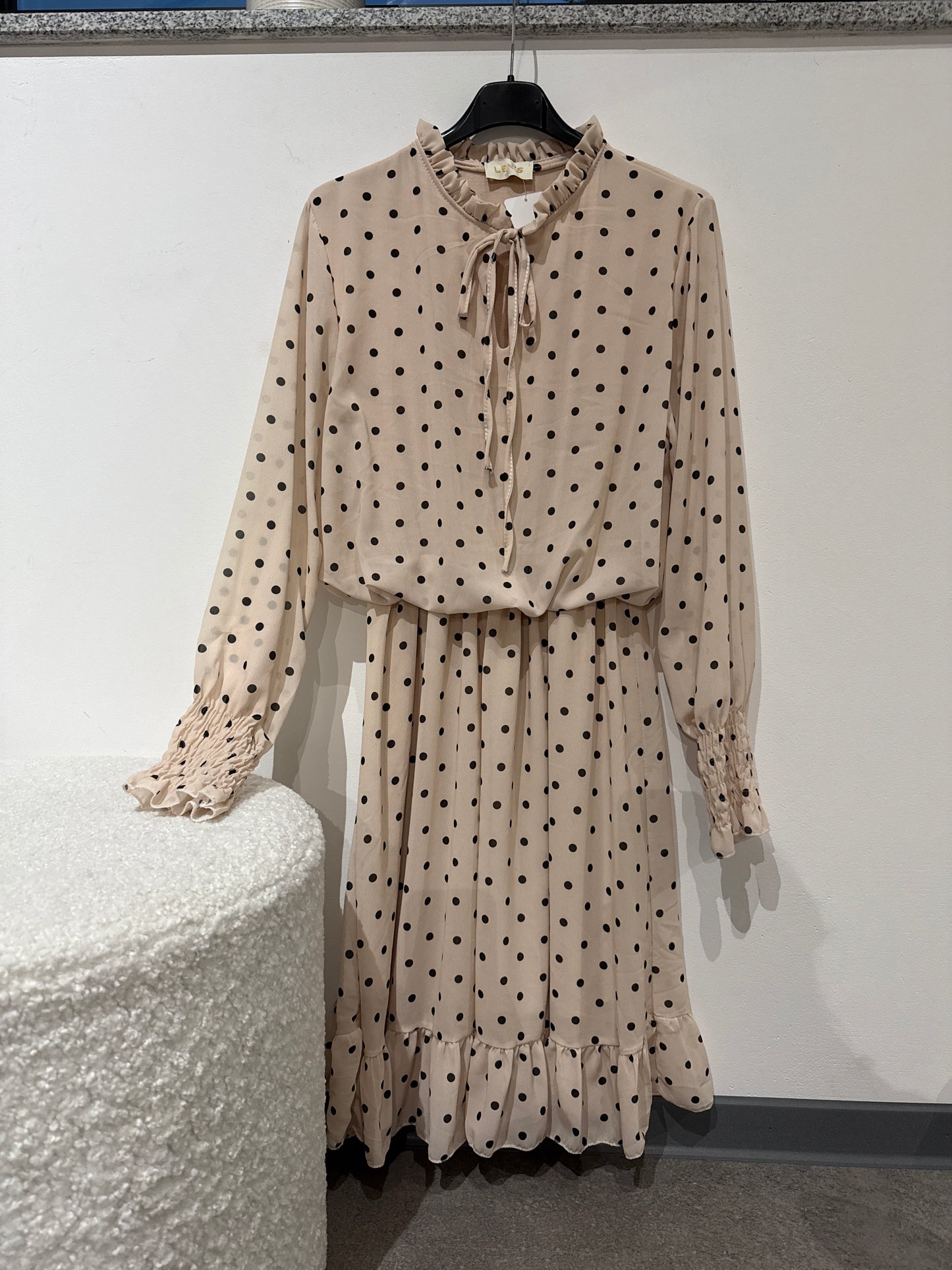 Kleid -1798- beige - Sarahs Modeboutique