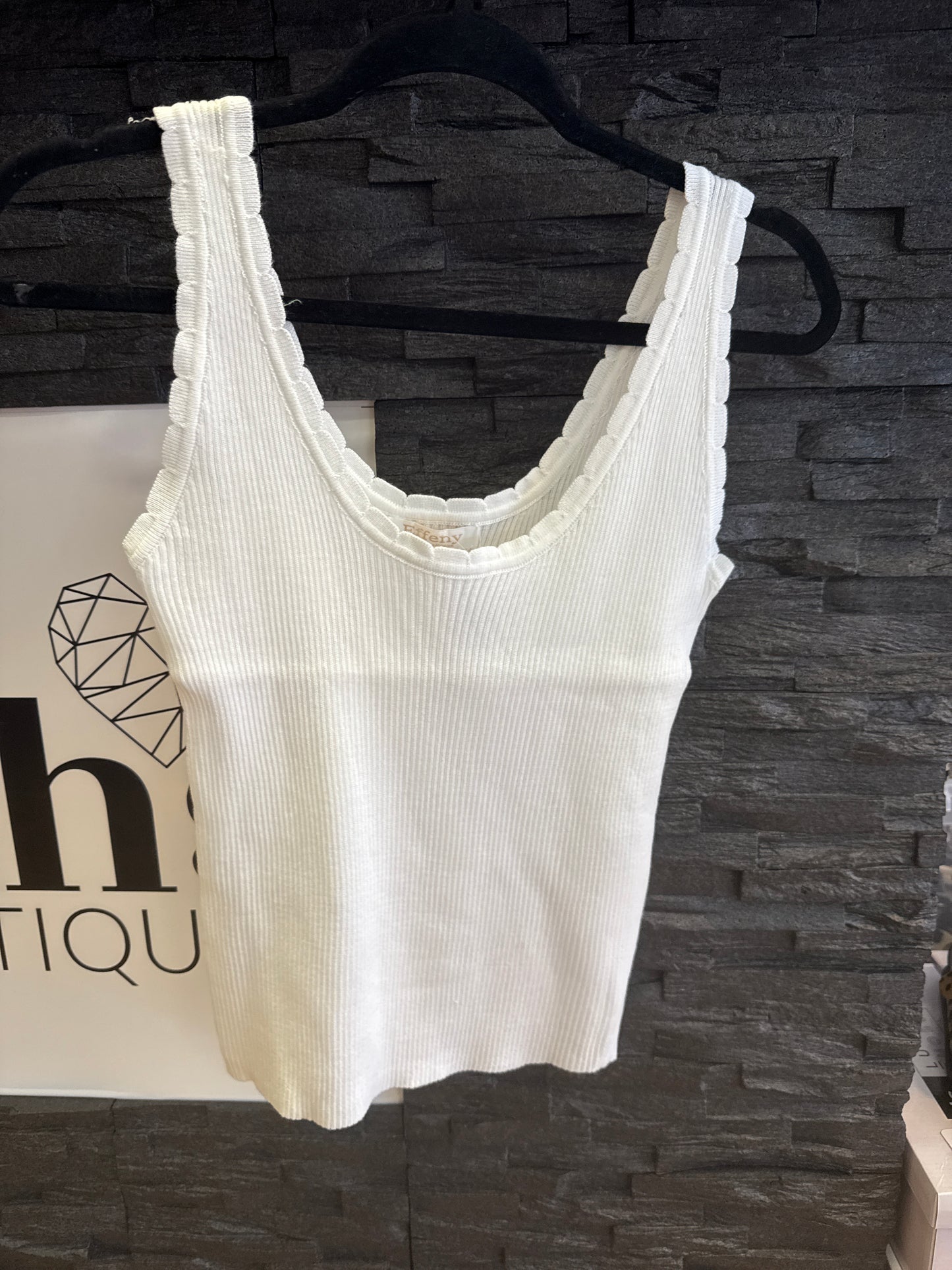 Top -936- weiß - Sarahs Modeboutique