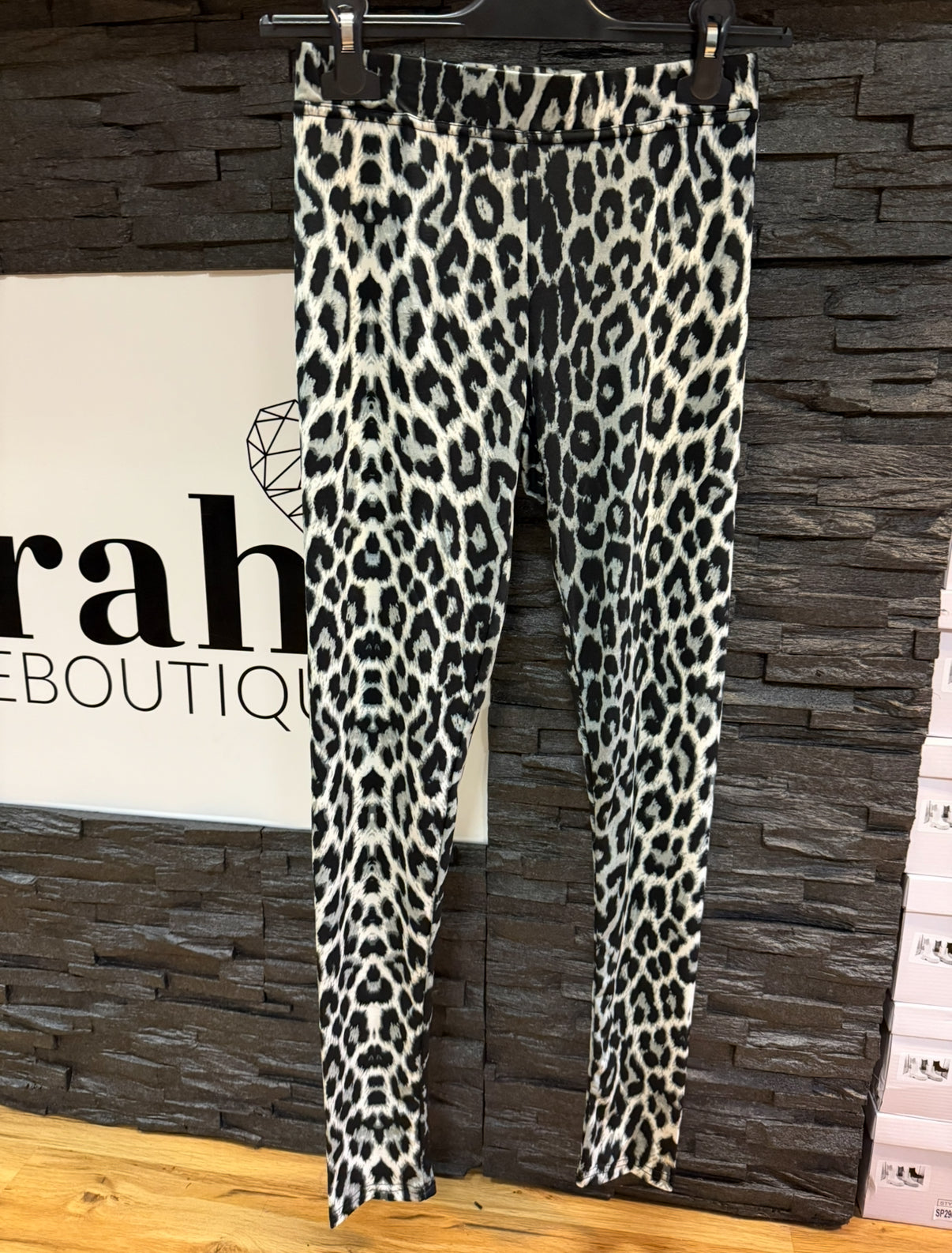 Leoleggins grau -1235- - Sarahs Modeboutique