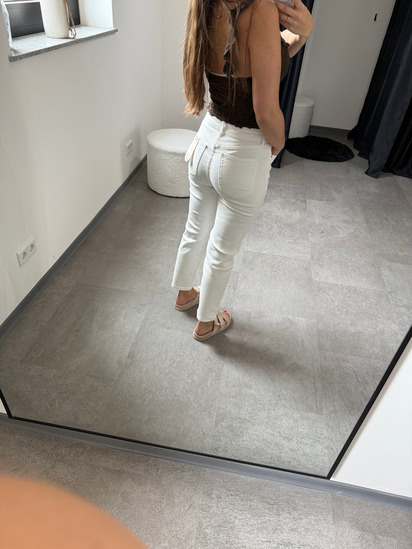 Mom Jeans Redial -1507- weiß