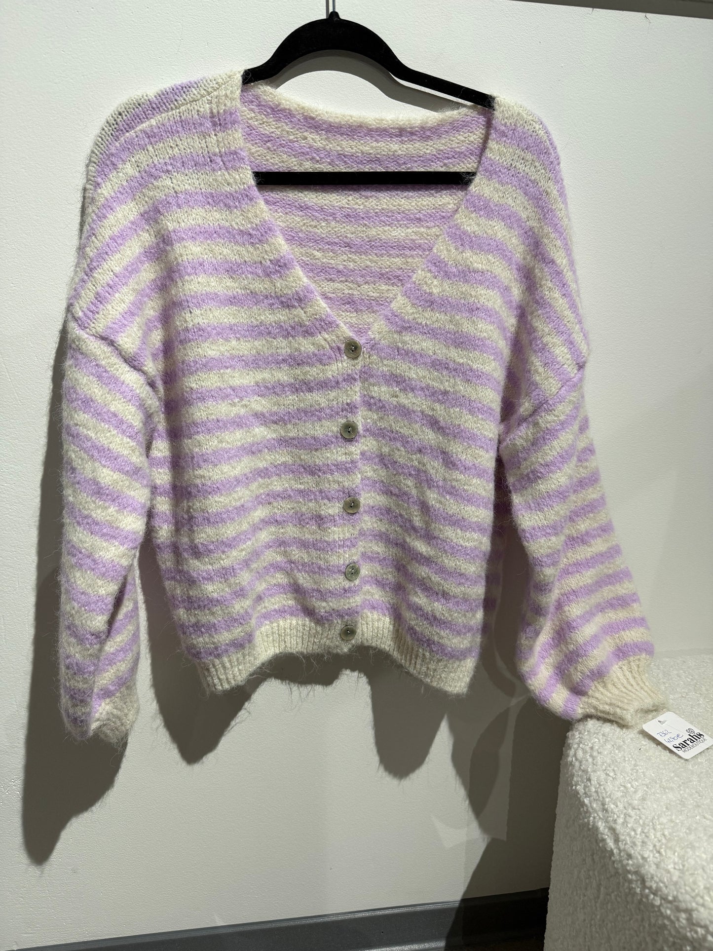 Cardigan -7362- flieder