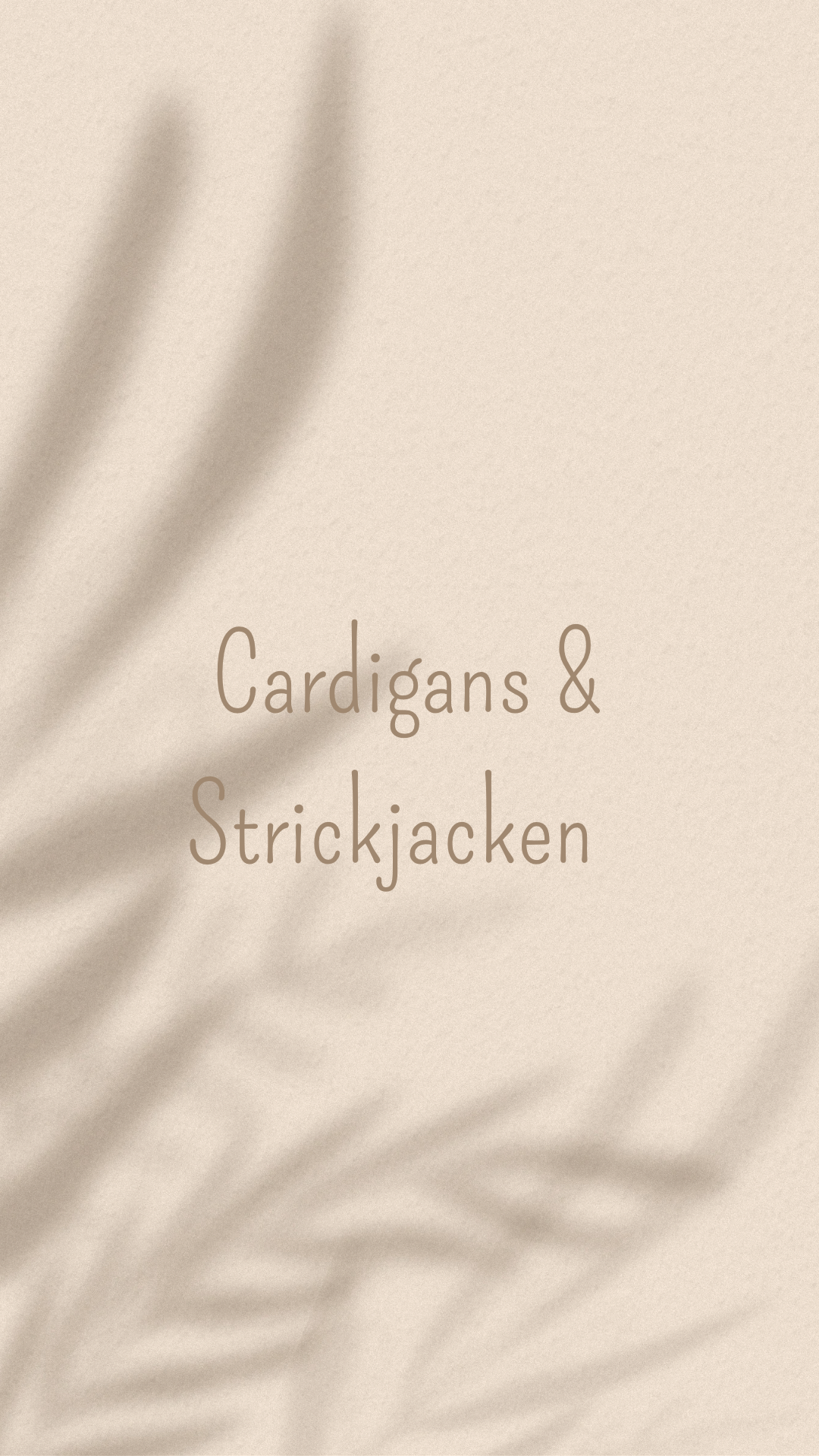 Cardigans & Strickjacken
