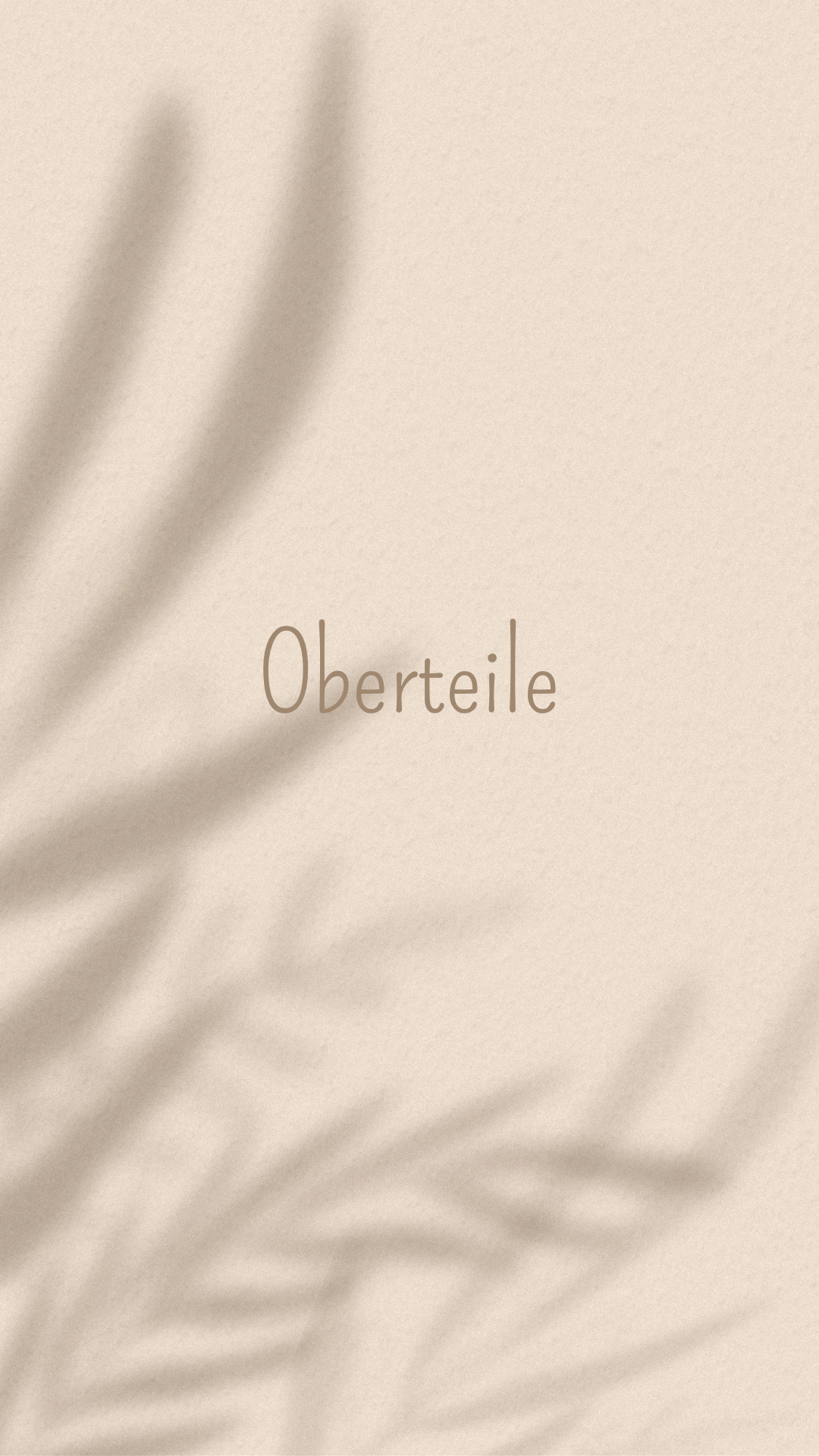 Oberteile