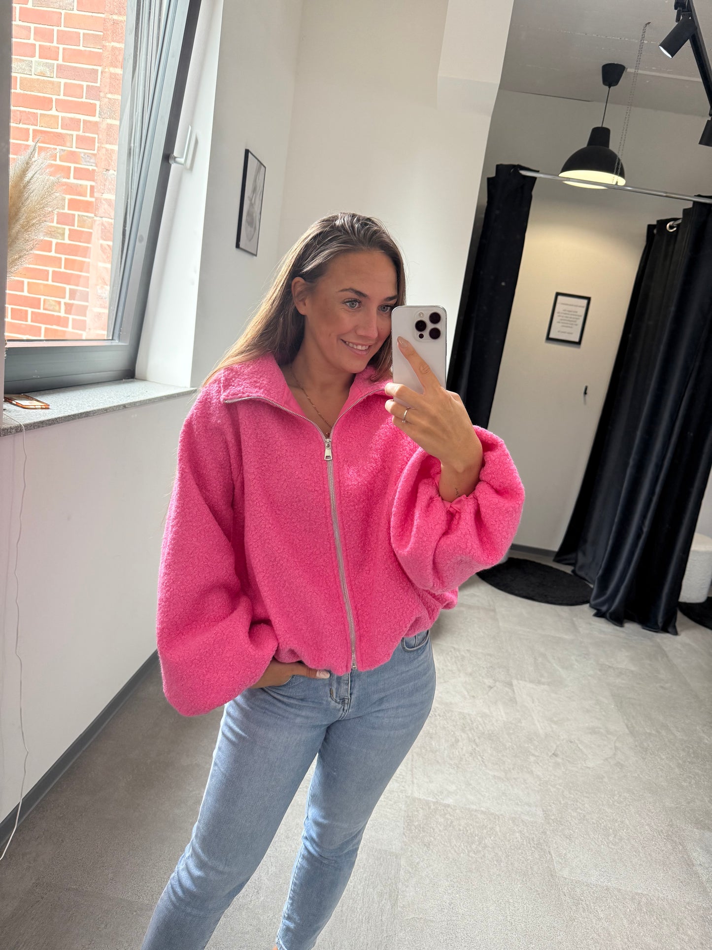TEDDYJACKE -4777- PINK