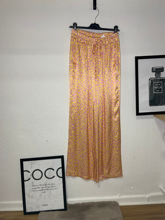 Hose -4731- gelb/pink - Sarahs Modeboutique