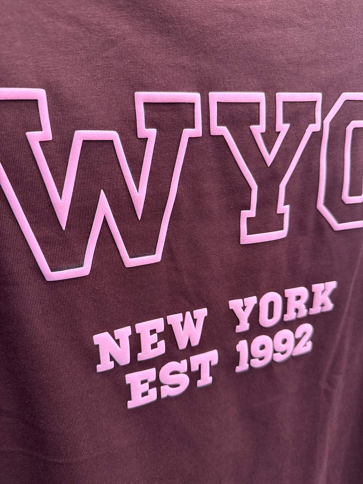 SWEATSHIRT NEW YORK -6002- BORDEAUX