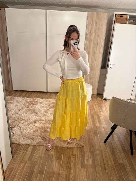 Rock gelb -3916- - Sarahs Modeboutique