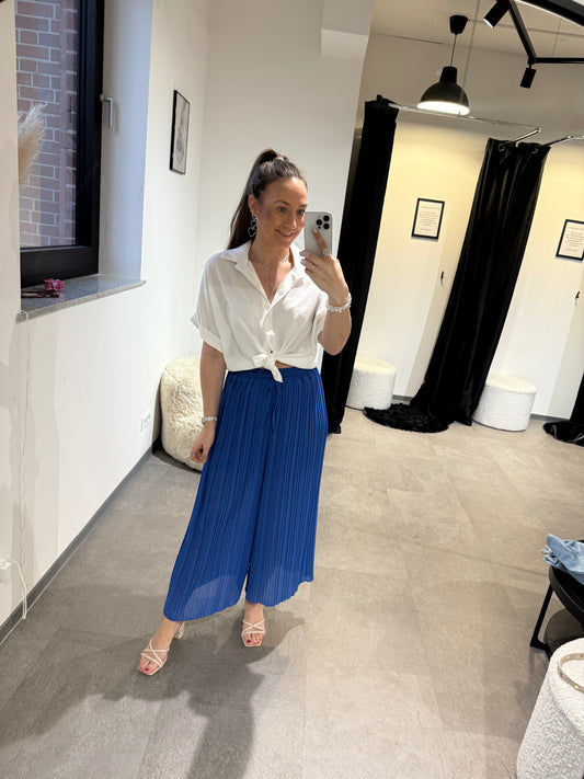 Flatterhose -042- royalblau - Sarahs Modeboutique
