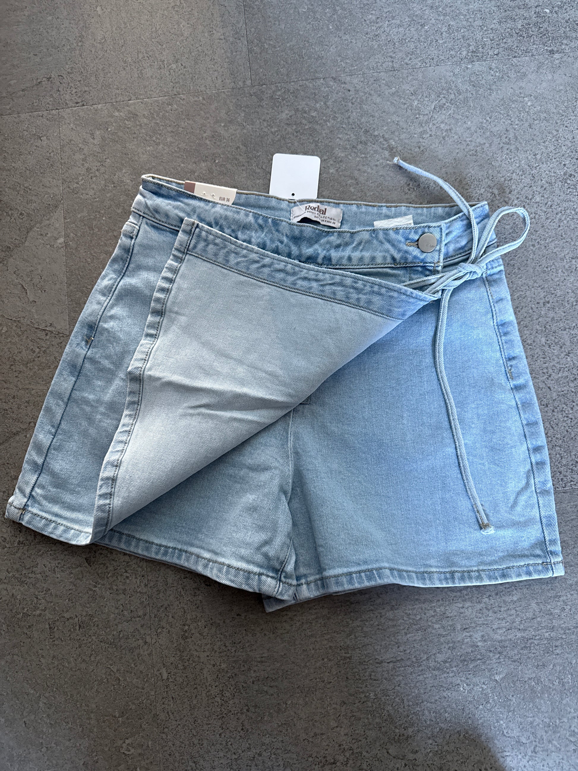 HOSENROCK JEANS ZUM BINDEN -3344- - Sarahs Modeboutique