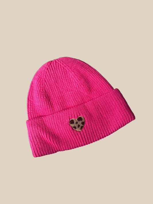 Mütze Leoherz -7543- PINK