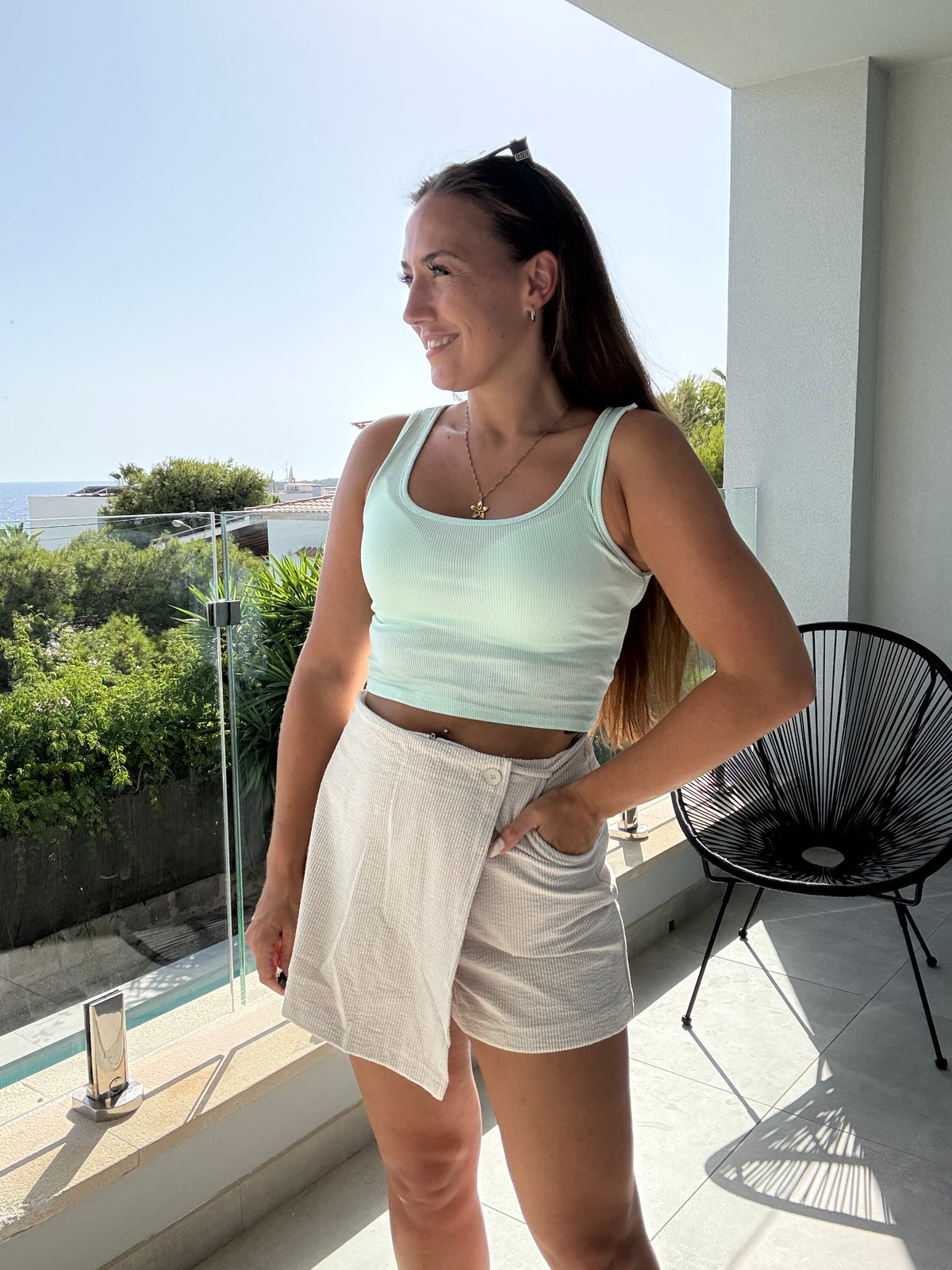 TOP -6003- MINT - Sarahs Modeboutique