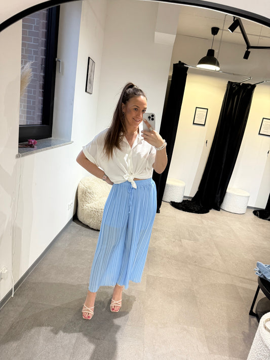 Flatterhose -042- hellblau - Sarahs Modeboutique