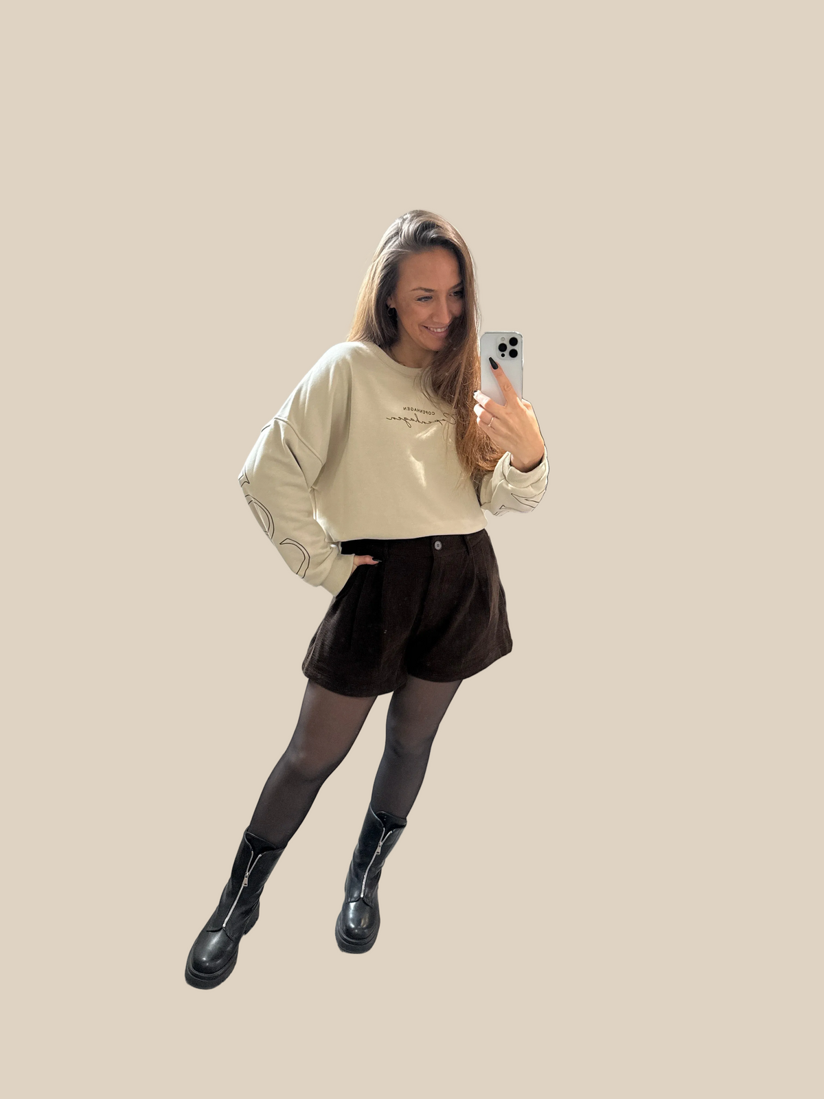 PULLOVER COPENHAGEN -9003- BEIGE