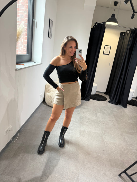 SHIRT -6561- SCHWARZ - Sarahs Modeboutique