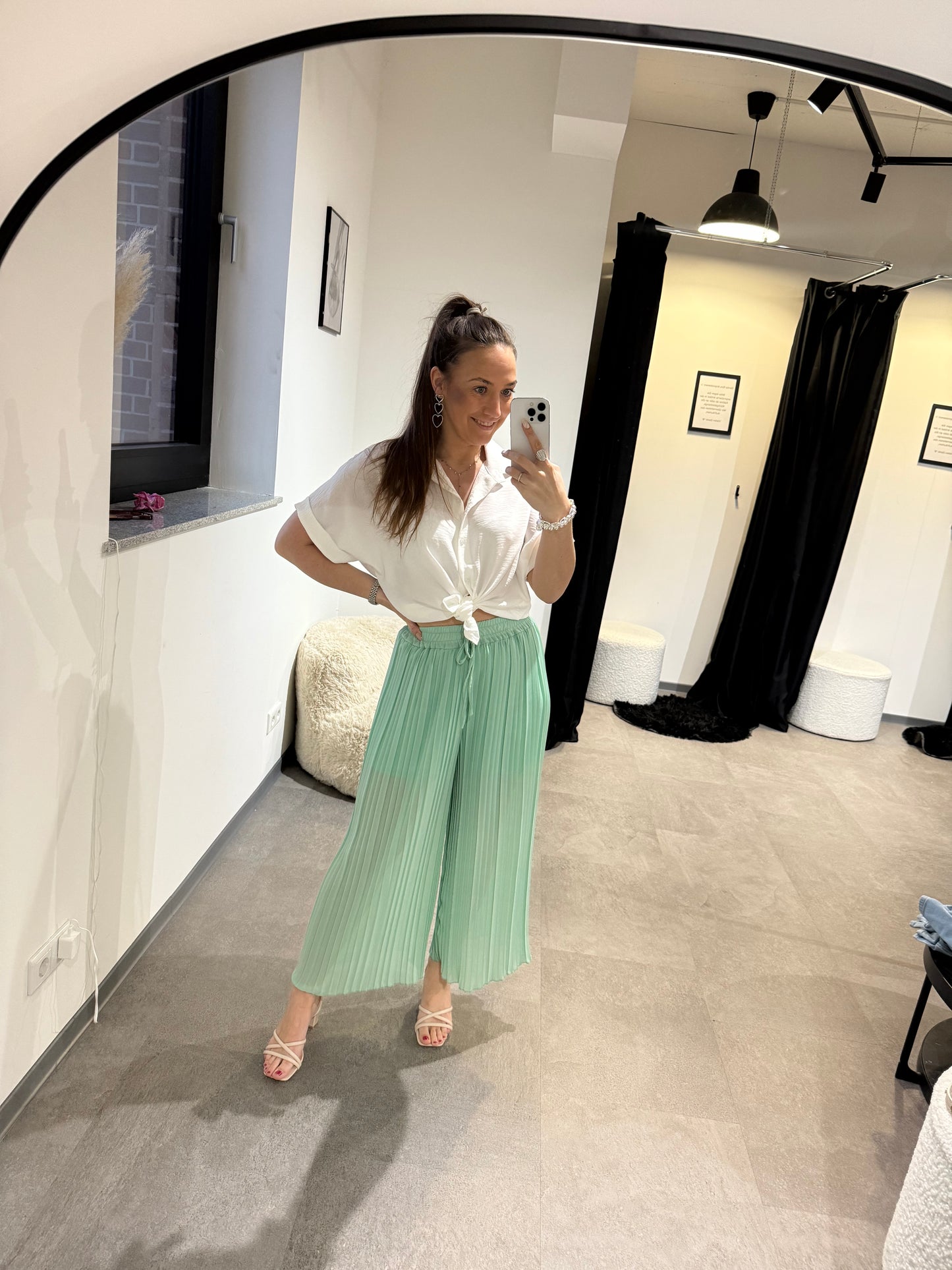 Flatterhose -042- mint - Sarahs Modeboutique