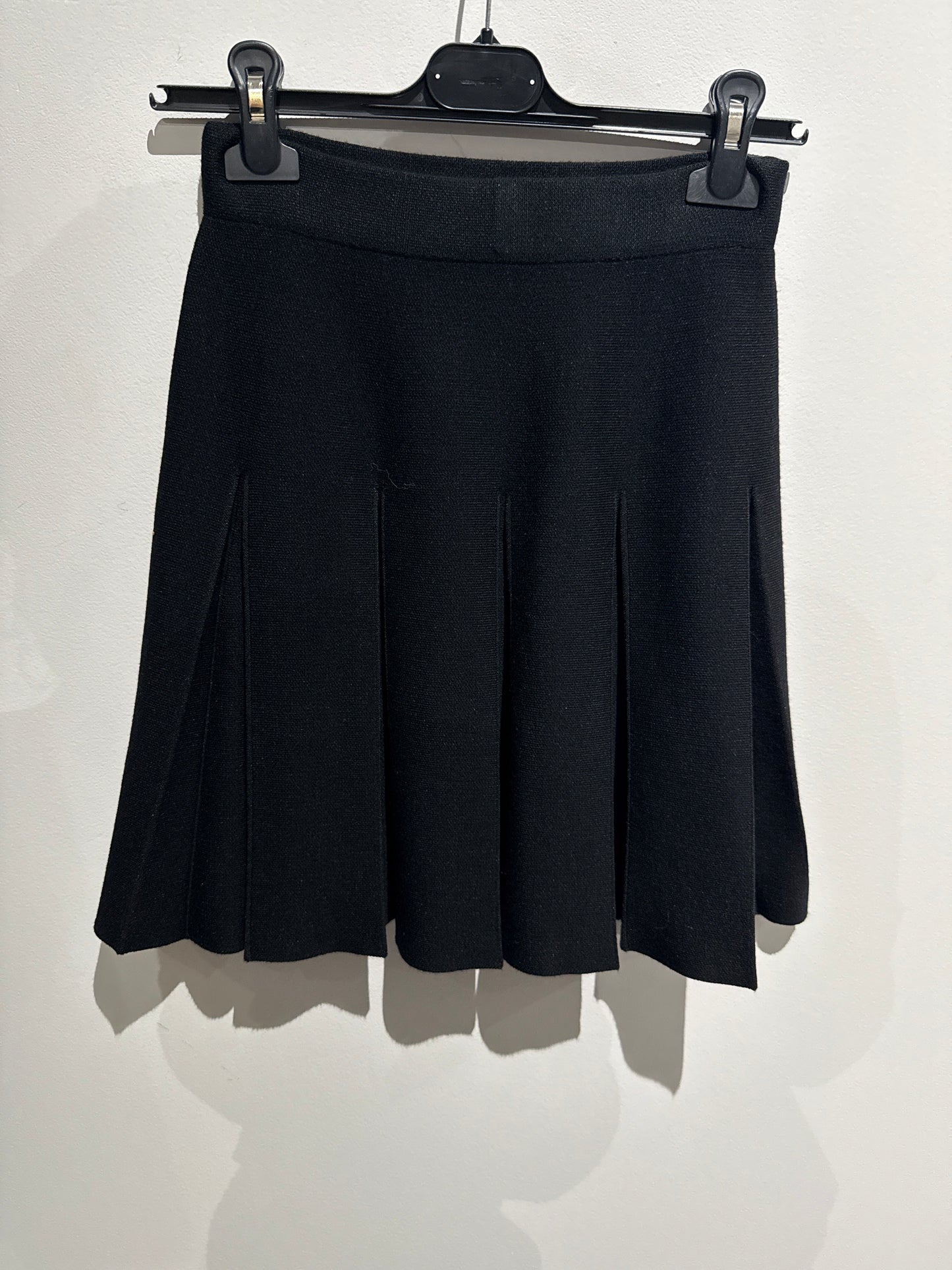 Faltenrock -9502- schwarz