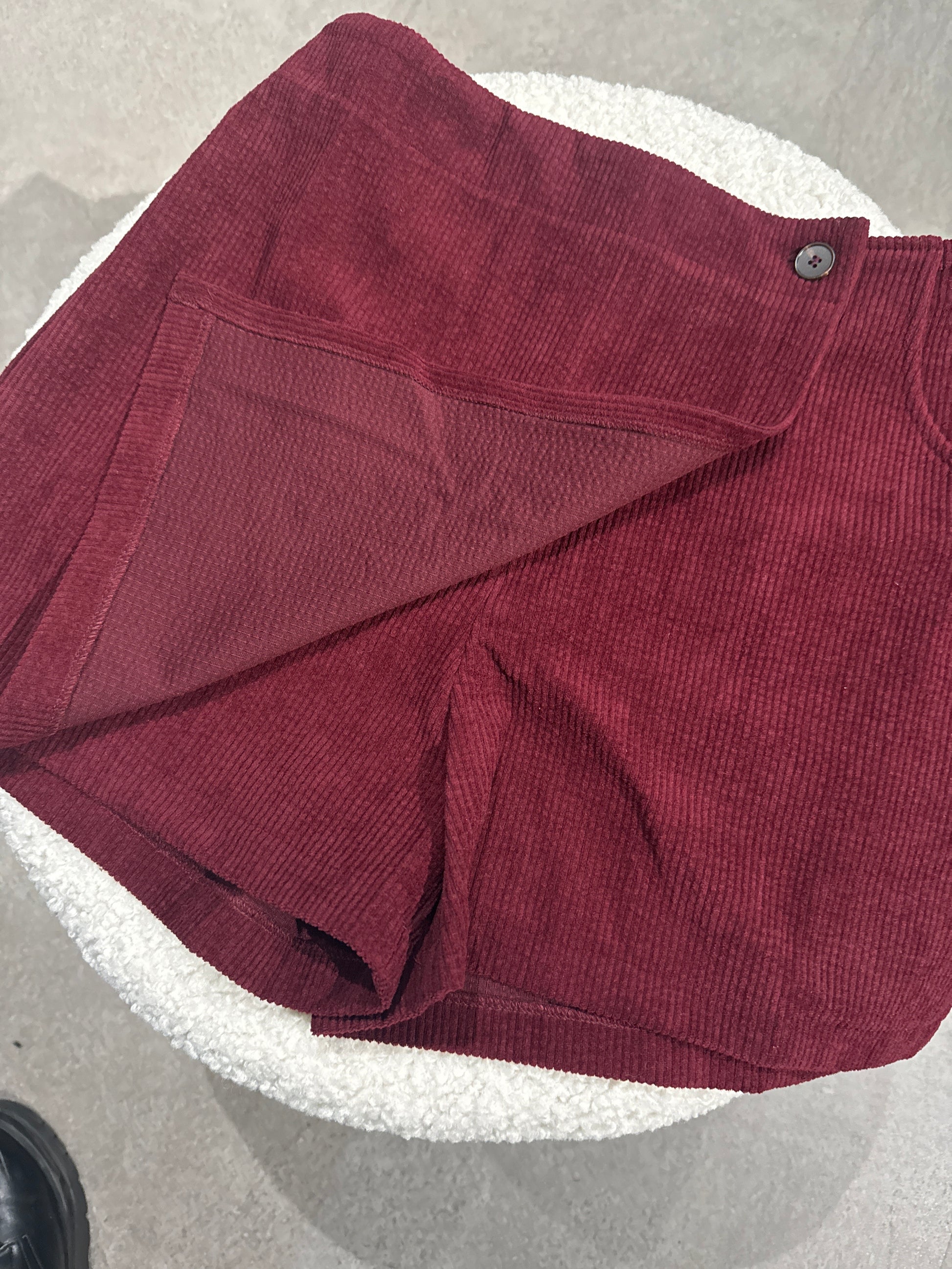 Hosenrock Cord -2061- Bordeaux - Sarahs Modeboutique