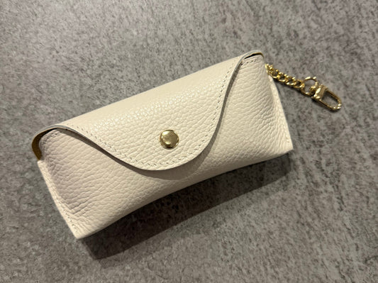 BRILLENETUI BEIGE - - Sarahs Modeboutique