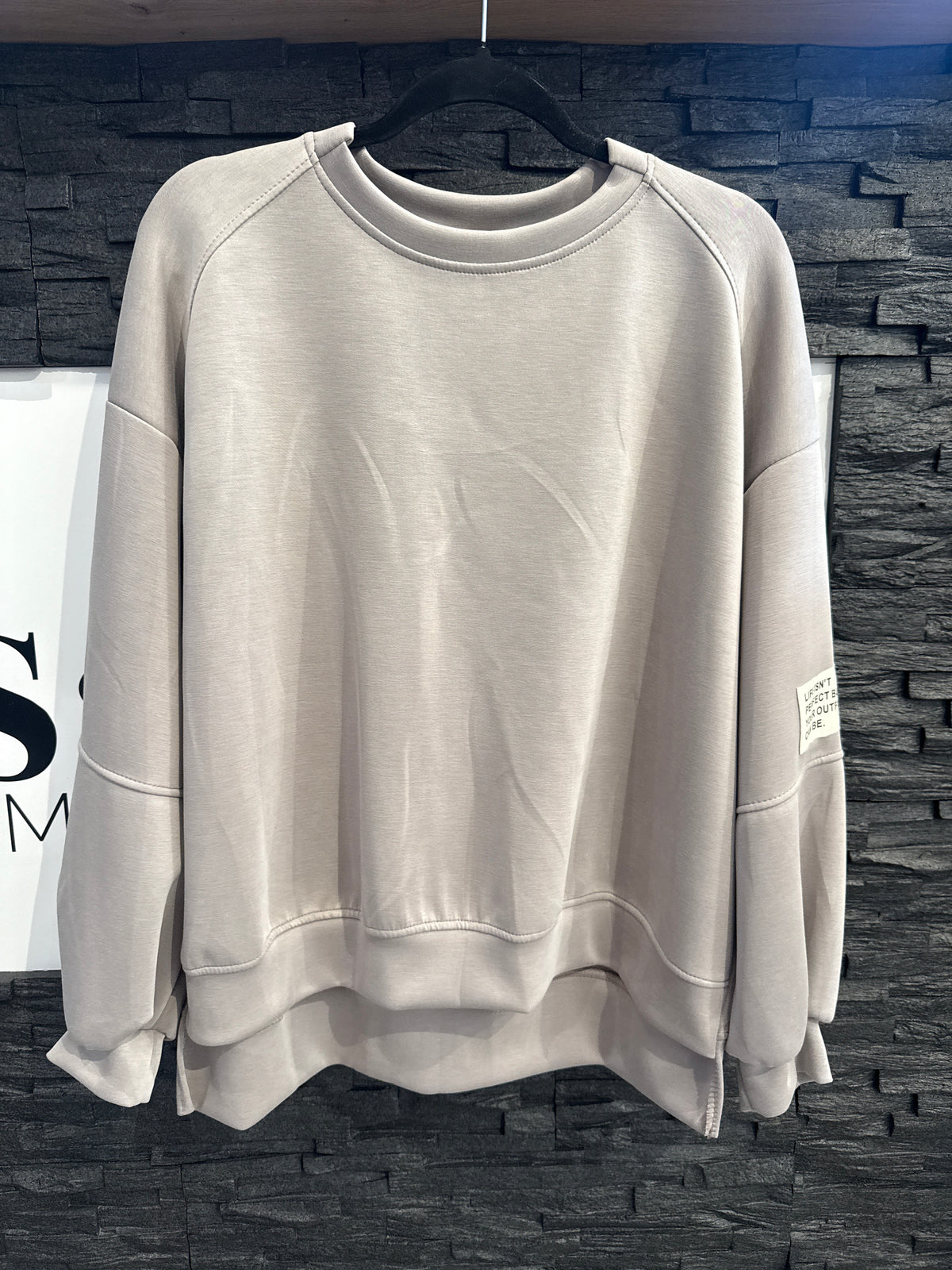 PULLOVER SOFTI -5889- TAUPE - Sarahs Modeboutique