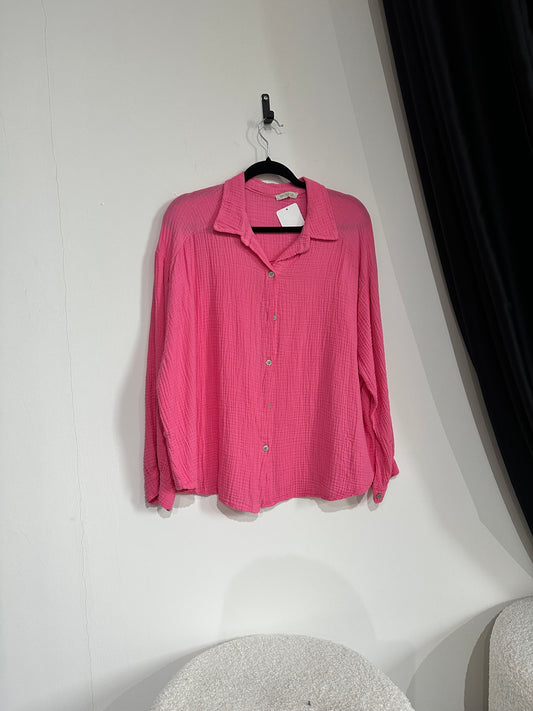 Musselinbluse hellpink -263- - Sarahs Modeboutique