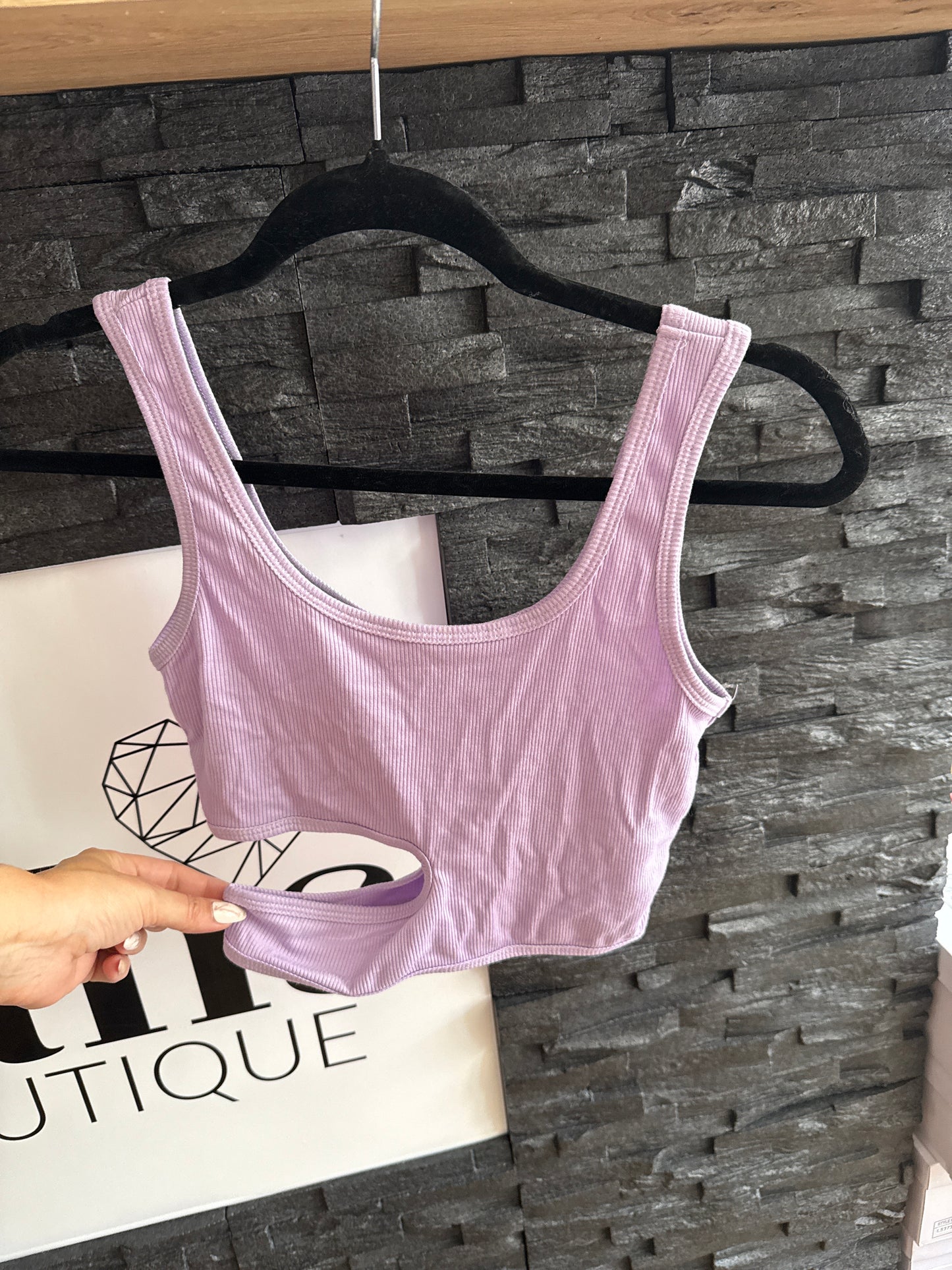 Top -1000- Flieder - Sarahs Modeboutique