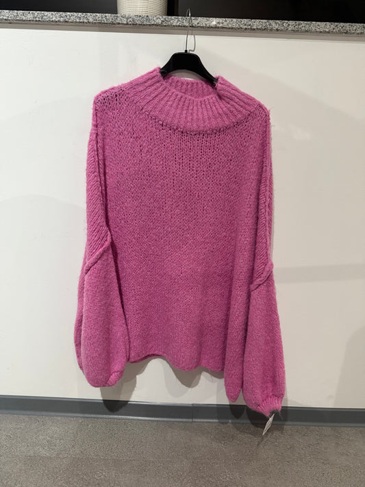 Overzise Pulli -3461- pink